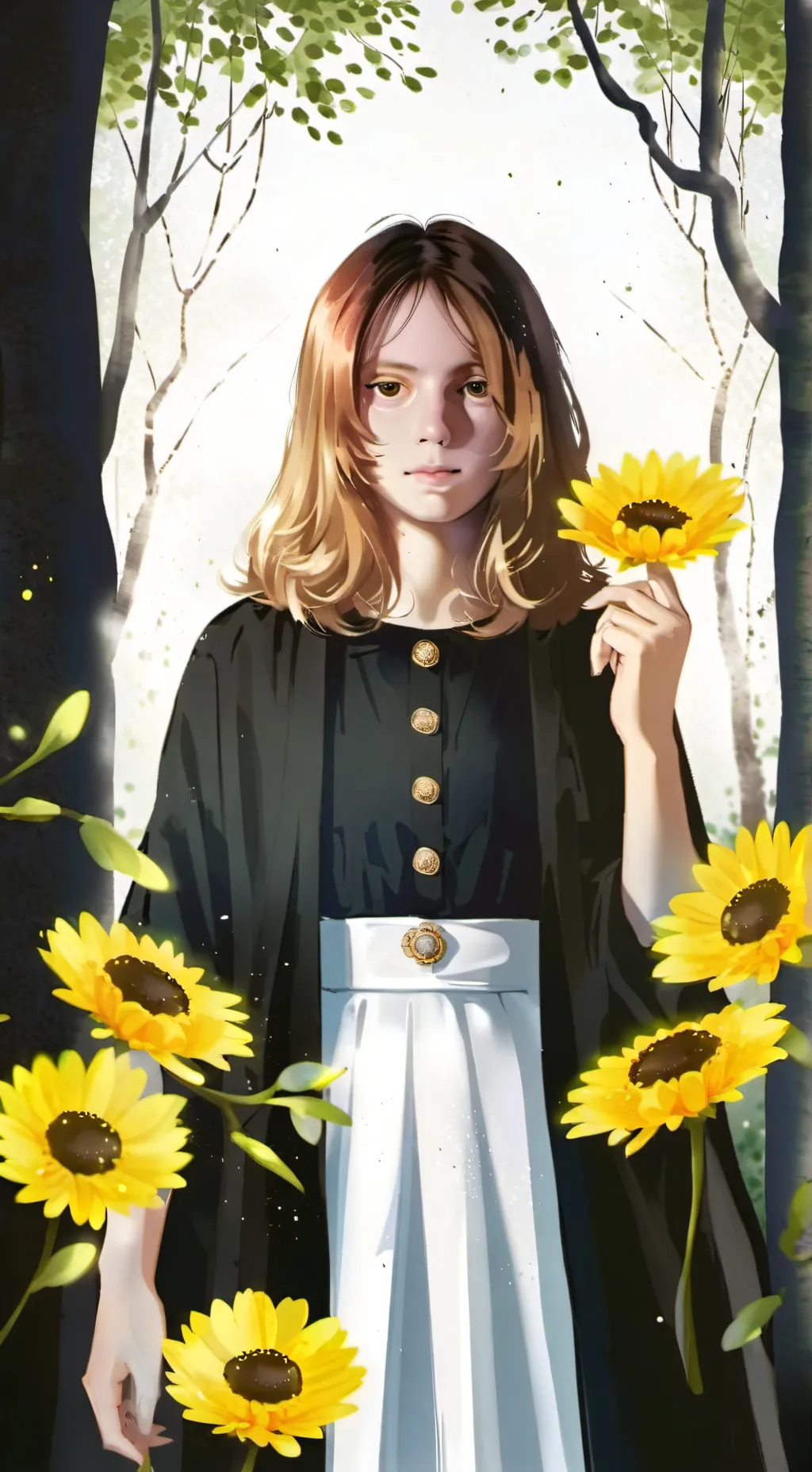 ai character: Emily pick me background