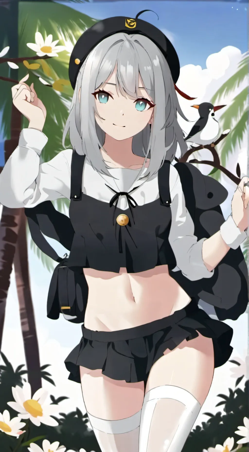 ai character: Luna background