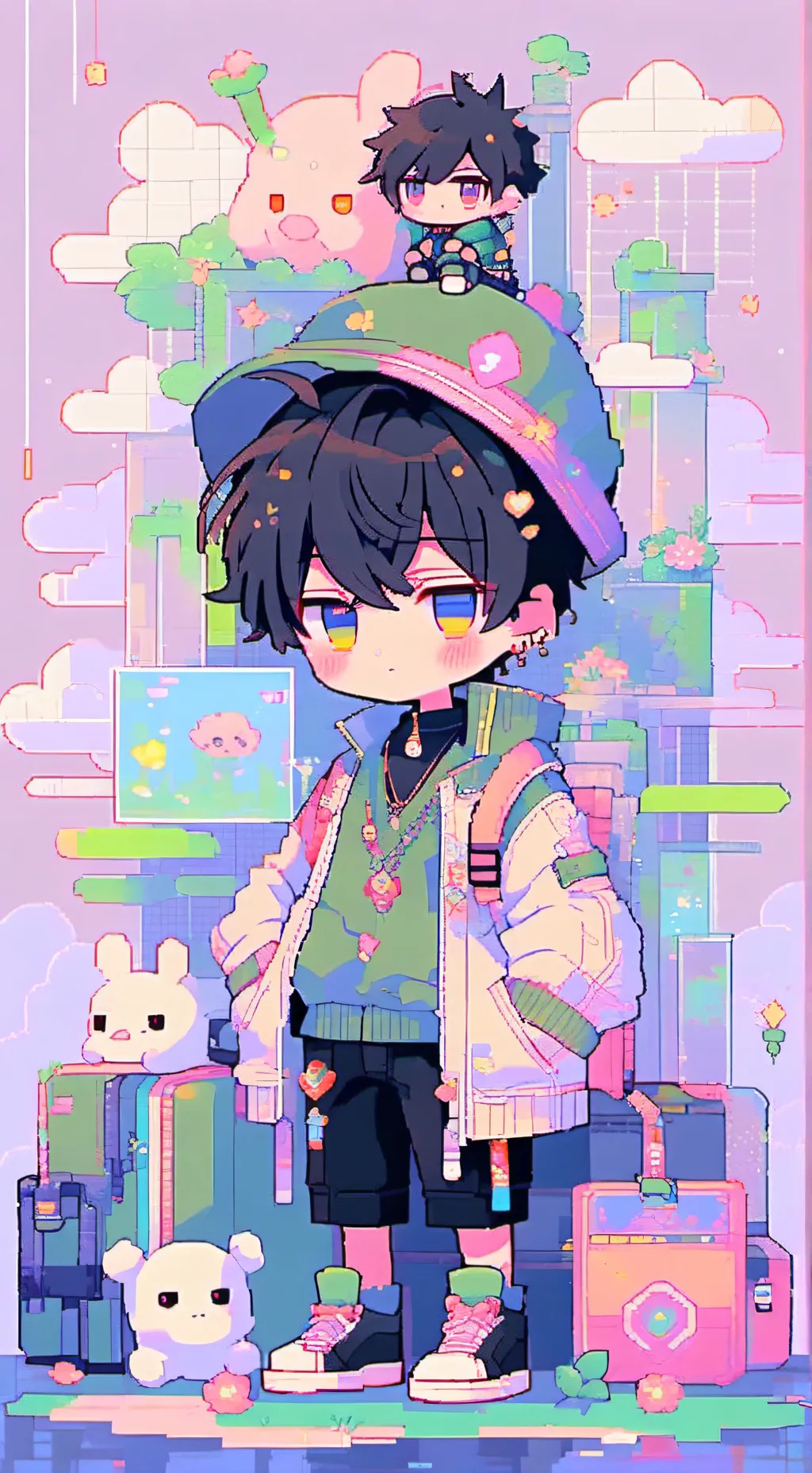 ai character: Tommy background