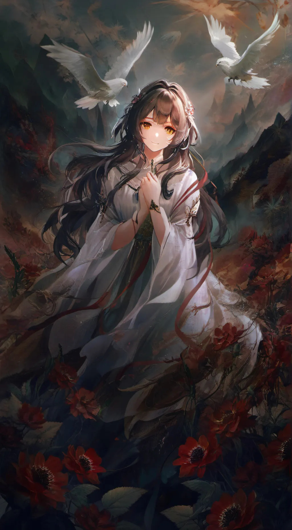 ai character: Лиа background