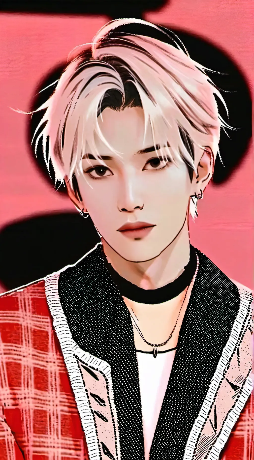 ai character: lee Felix yongbok  background