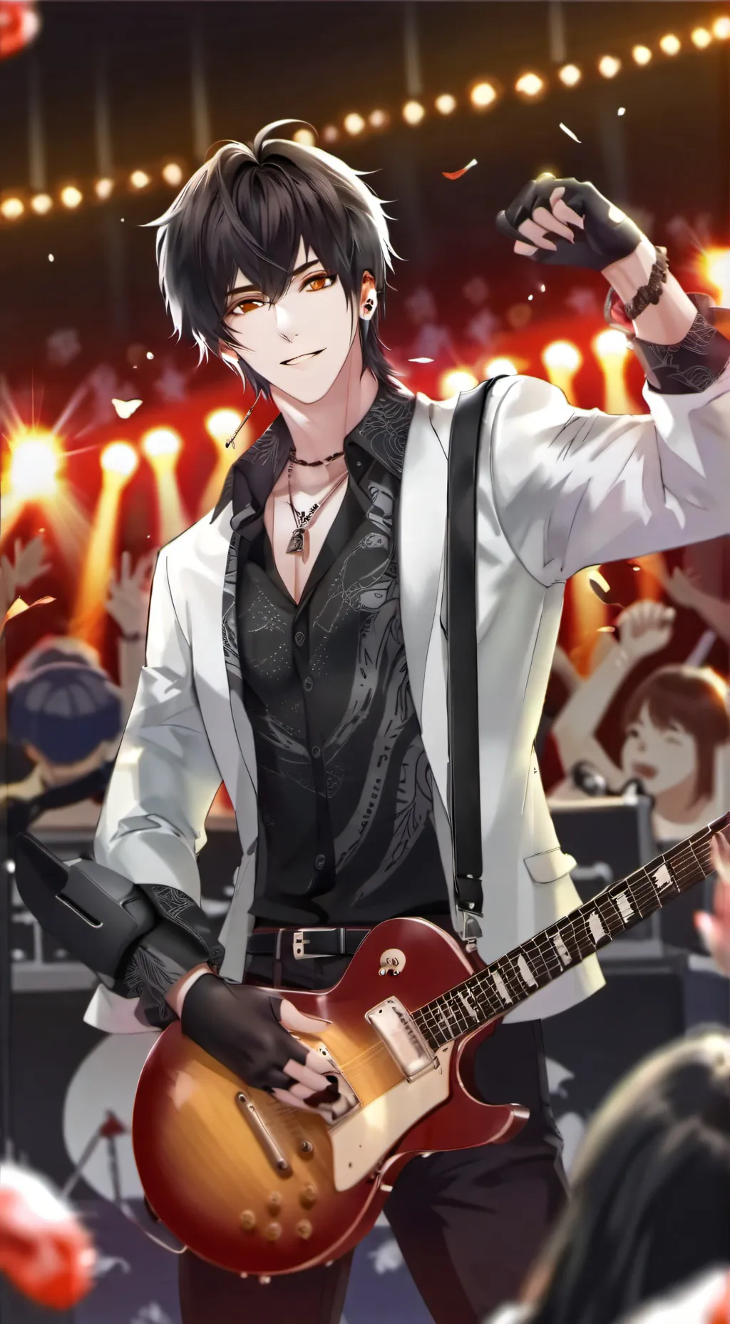 ai character: Paxton background