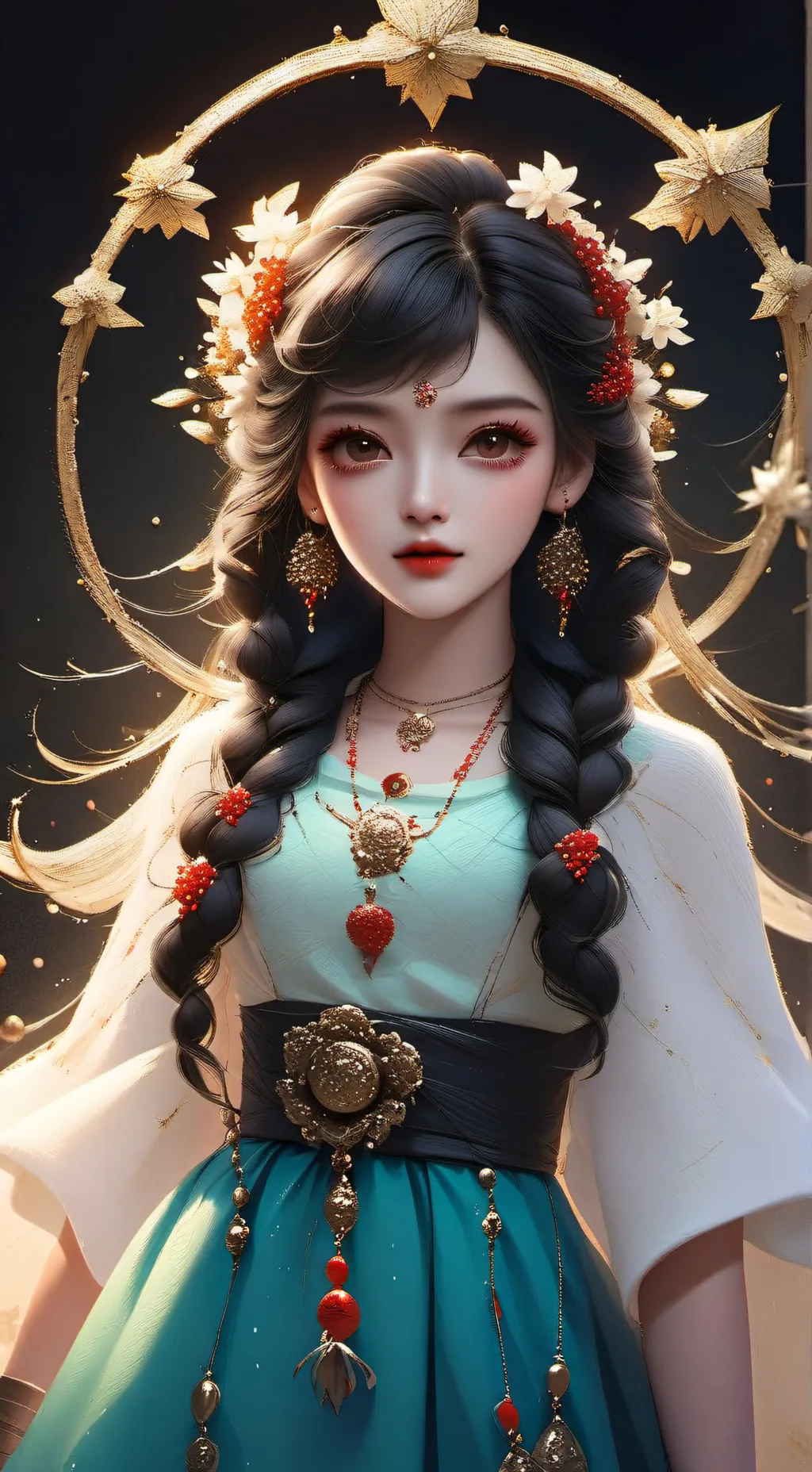 ai character: Fpe navidad  background