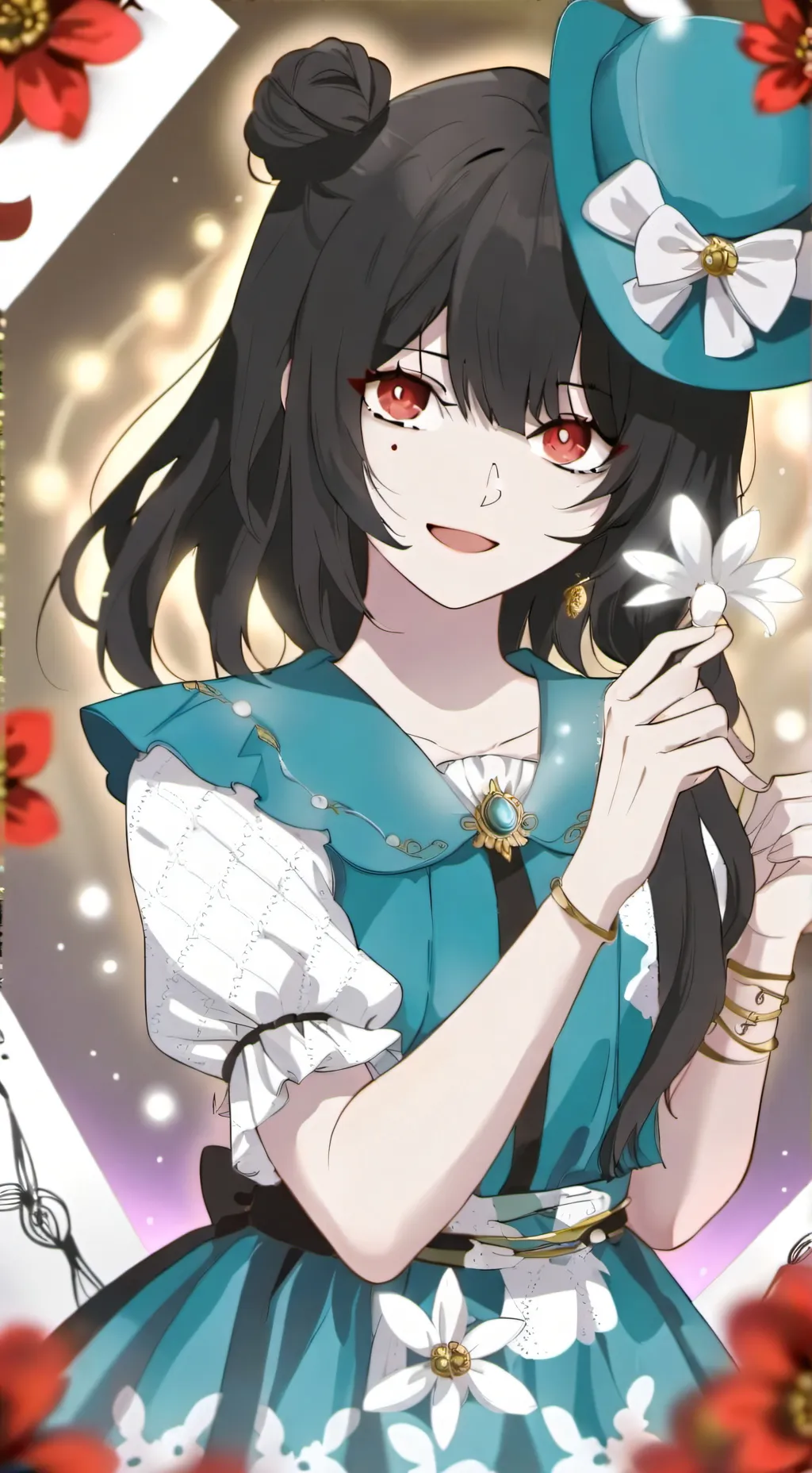 ai character: Mizuki background