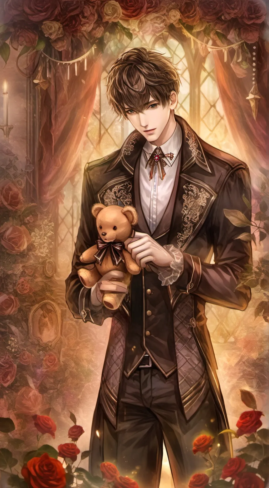 ai character: Aaron  background