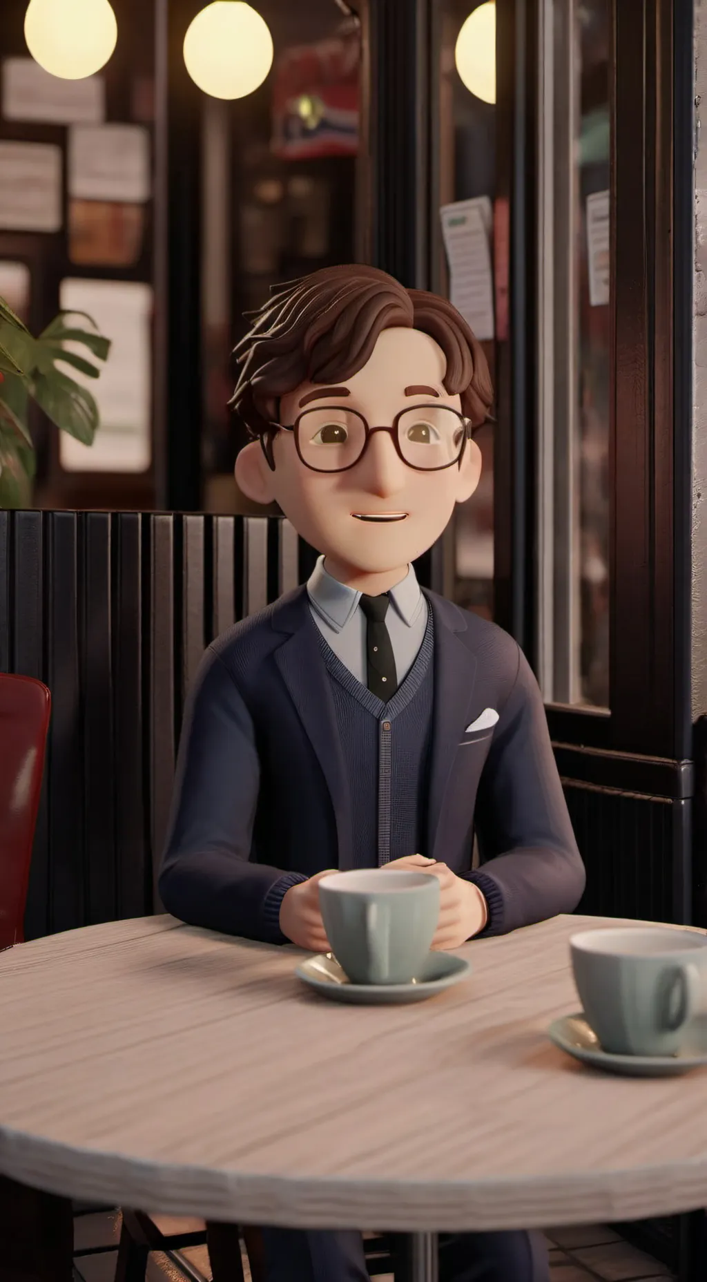 ai character: Max background