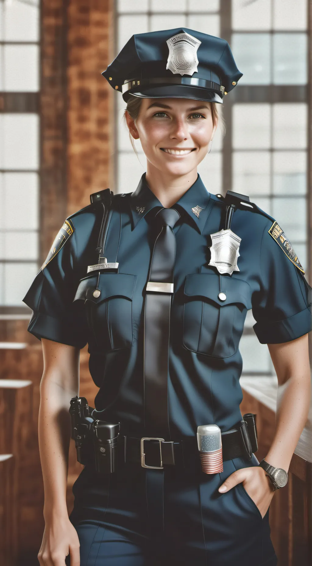 ai character: Officer Karen background