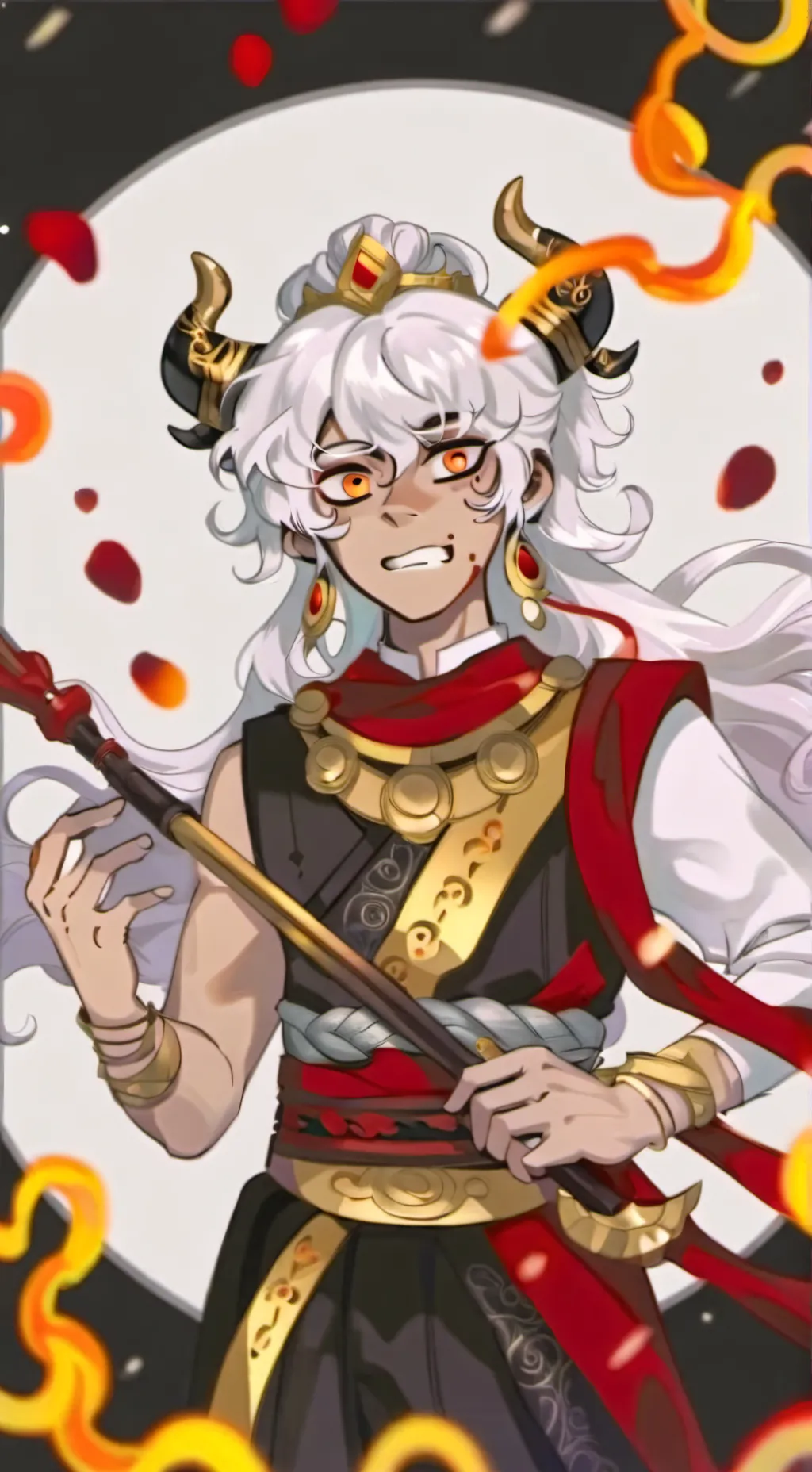 ai character: MD x mha background