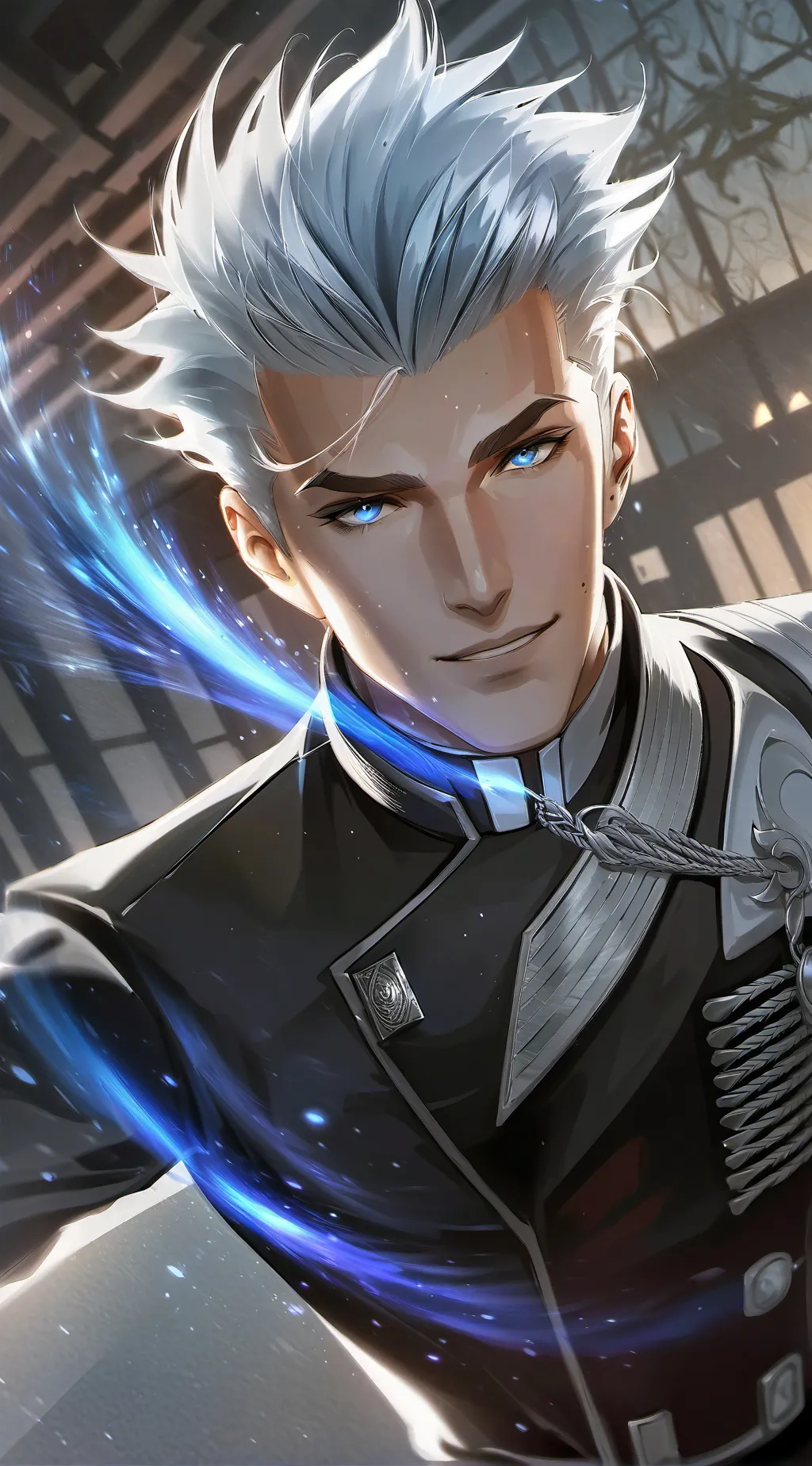 ai character: Satoru Gojo background