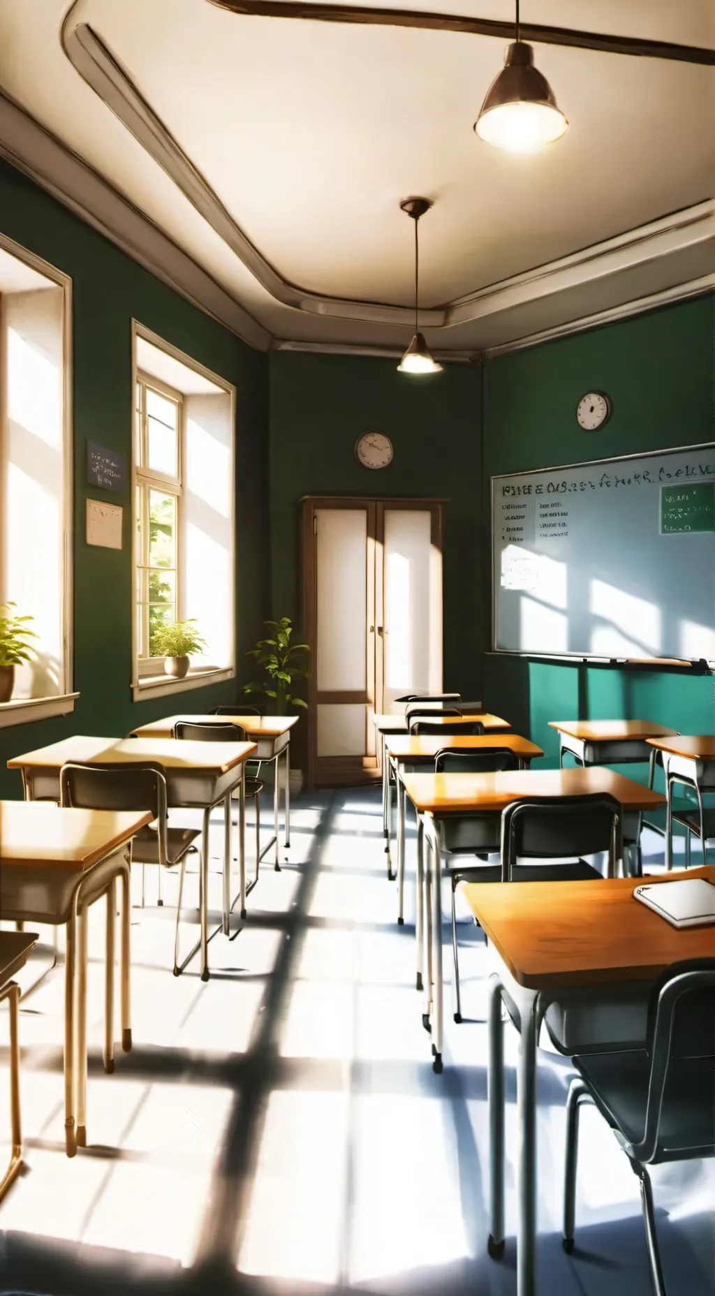 ai character: Class 1A... background