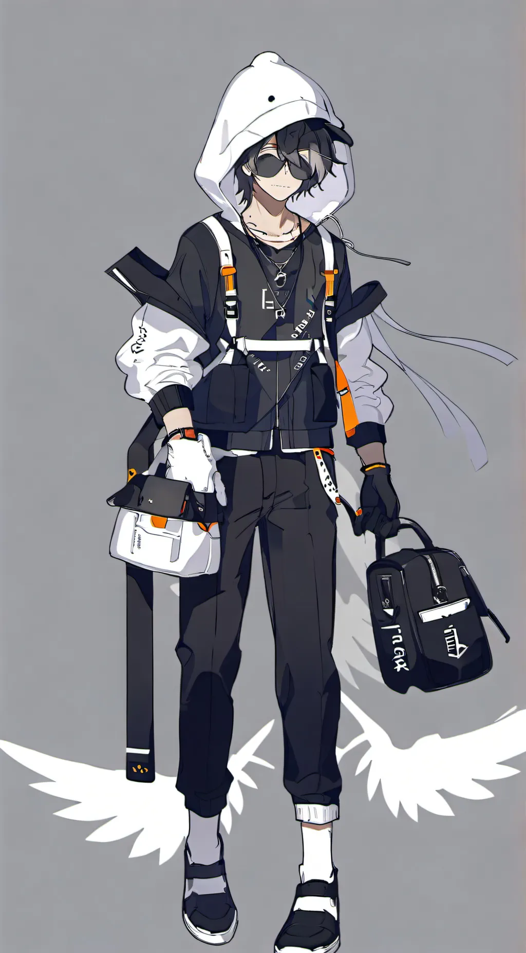 ai character: quackity background