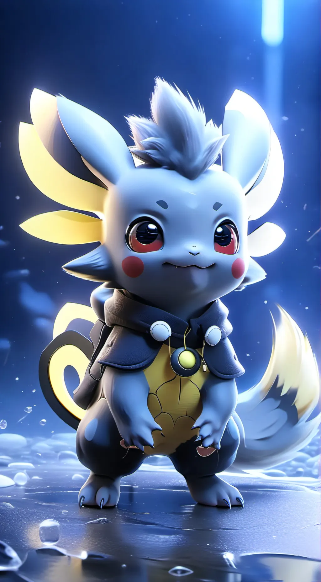 ai character: Pichu background