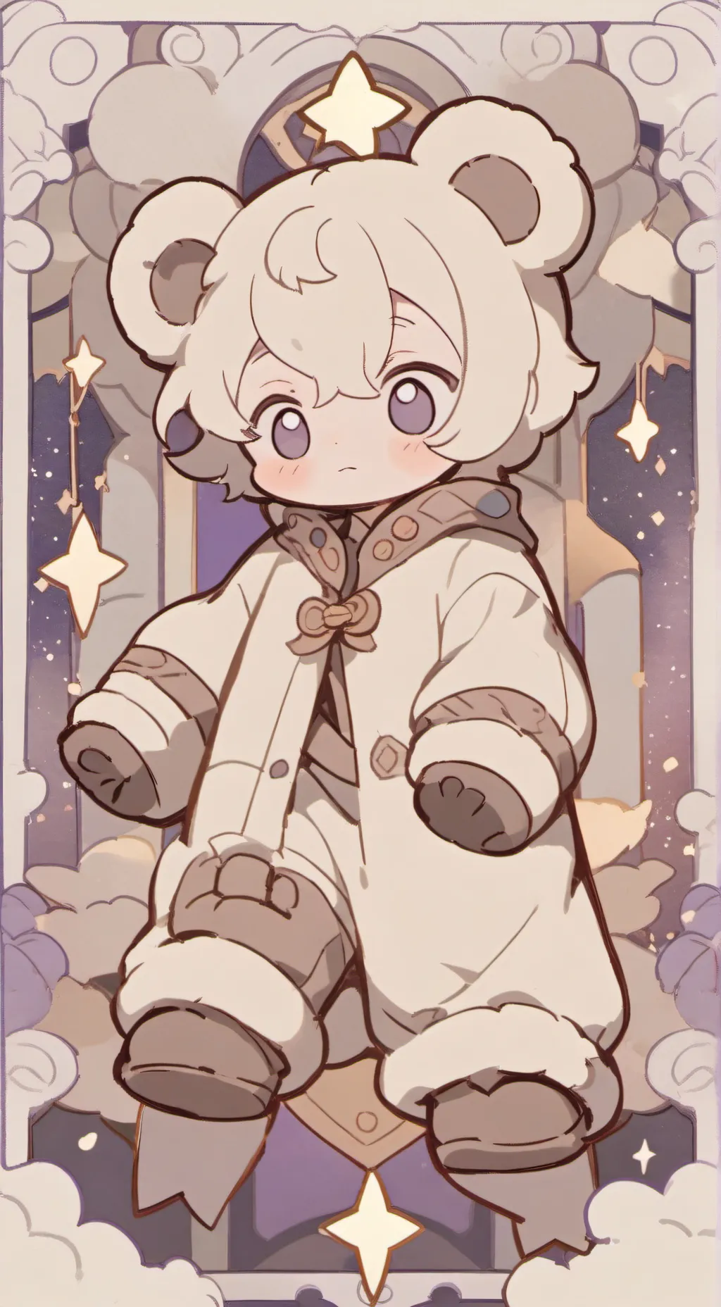 ai character: Mha broke Khloe background