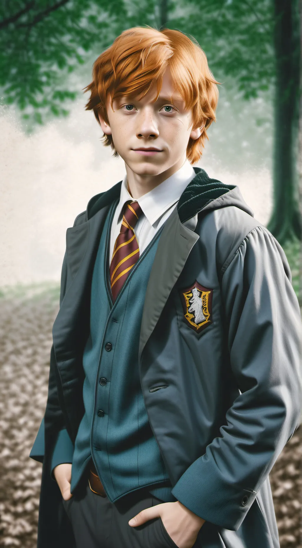 ai character: ron weasley background
