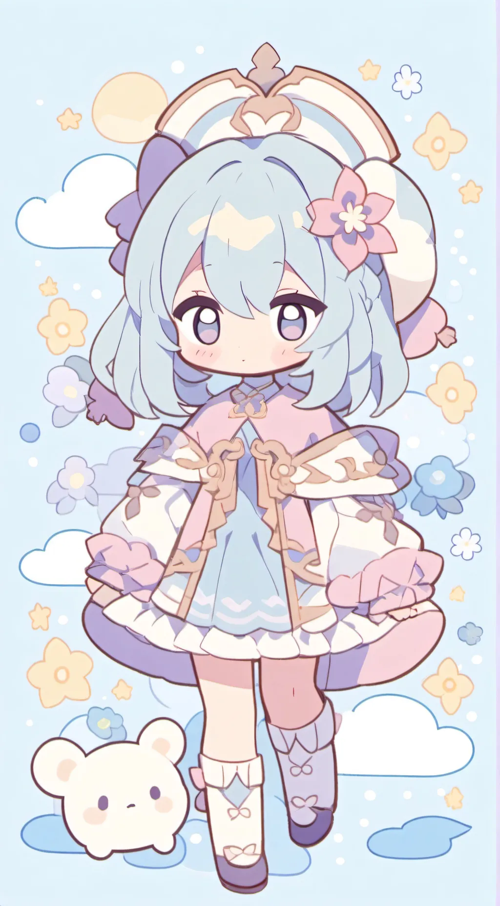 ai character: алмазик background