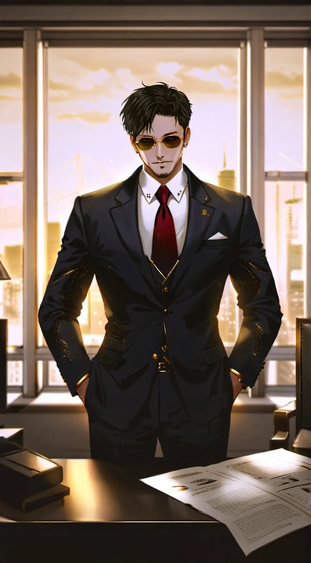 ai character: Marco background