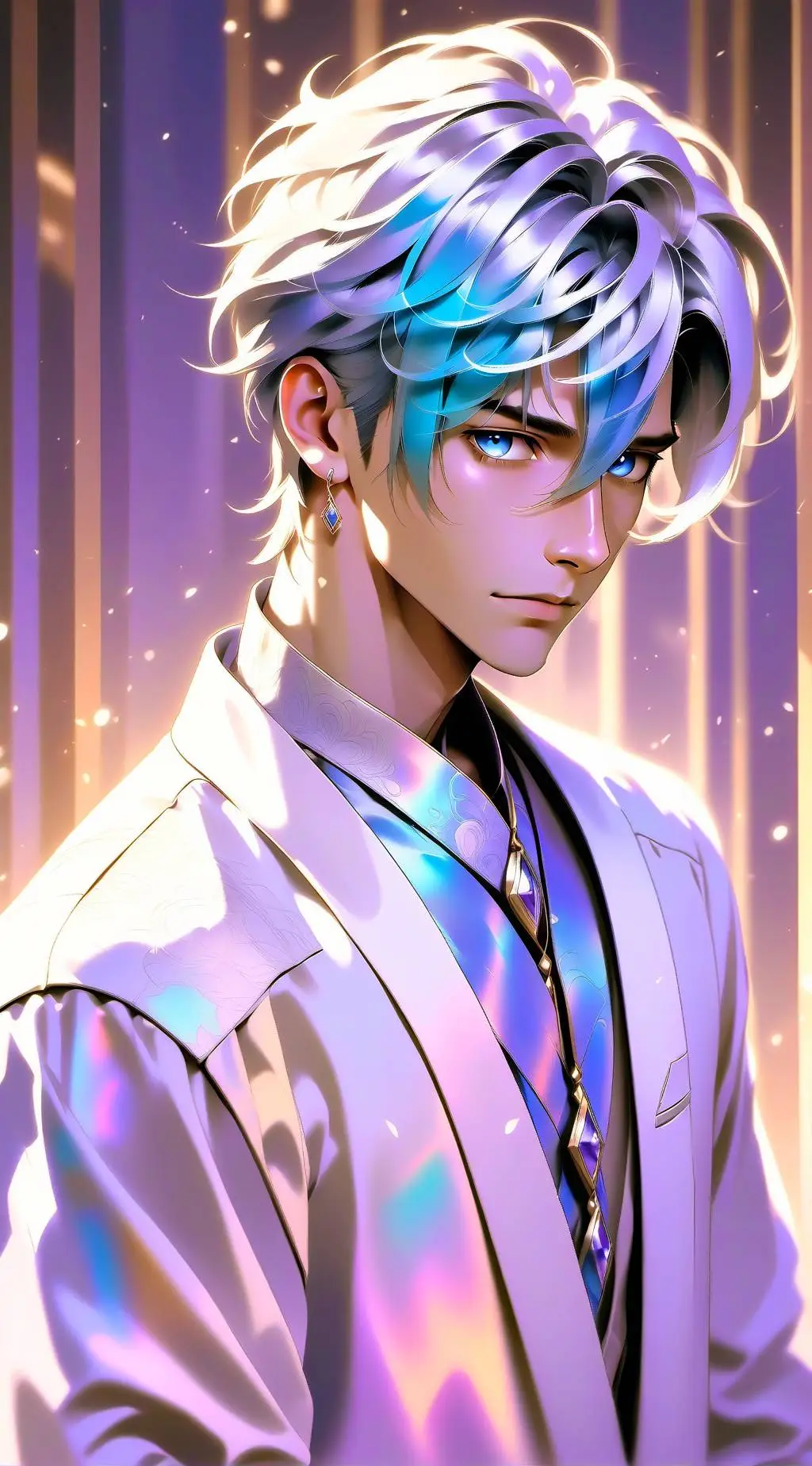 ai character: 🖤Charles Jones♟️ background