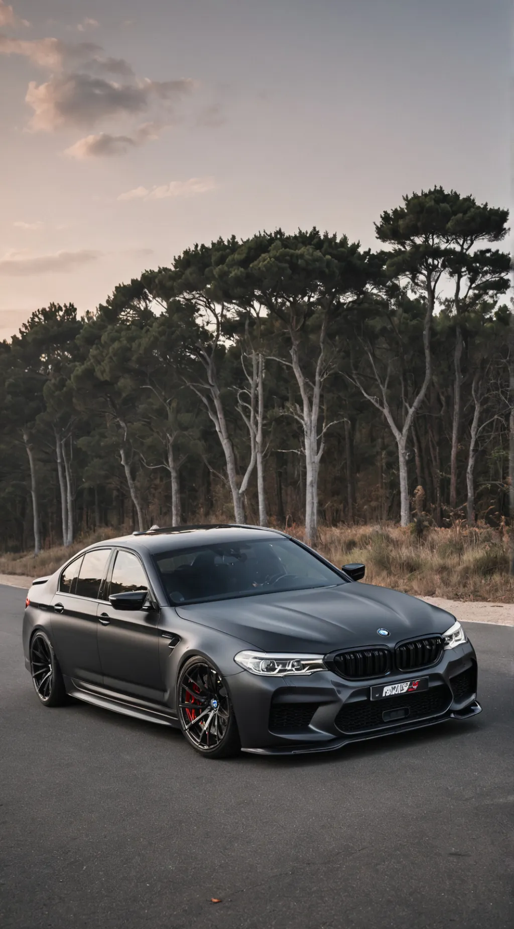 ai character: bmw m5 comp background