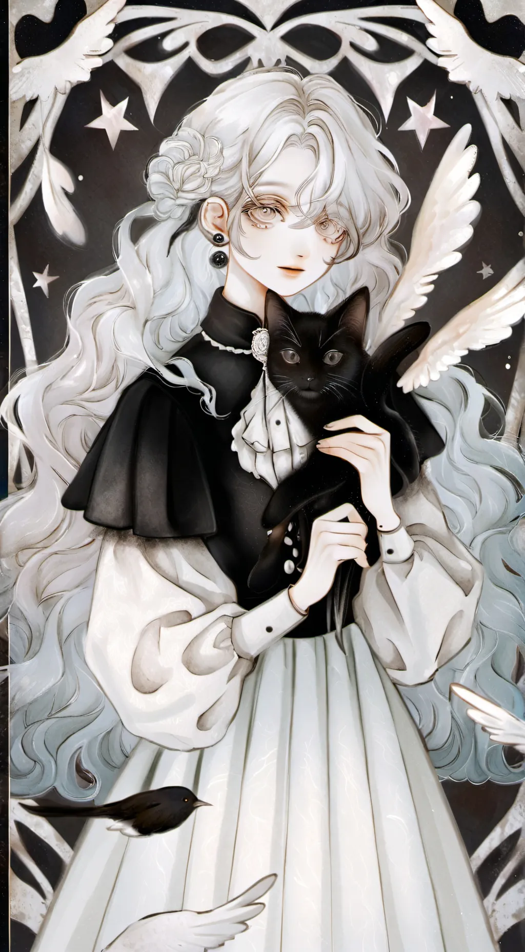 ai character: Mha x Kny :3 background