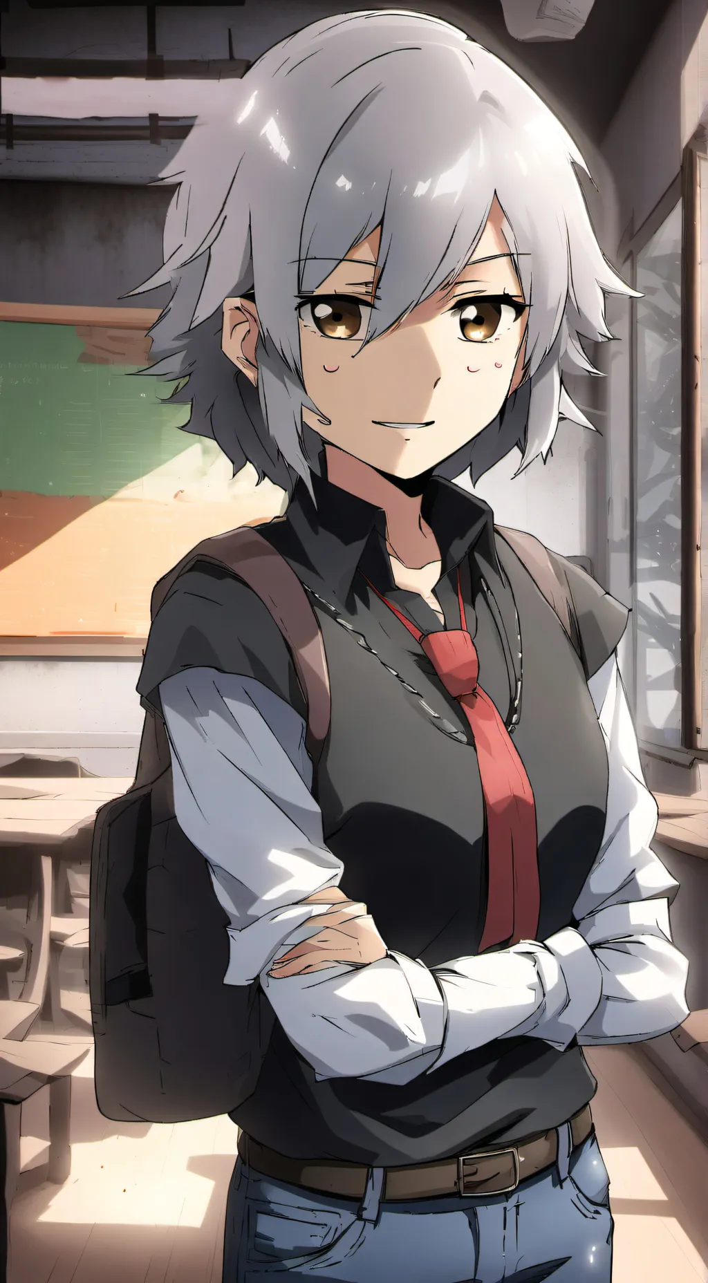 ai character: lily background