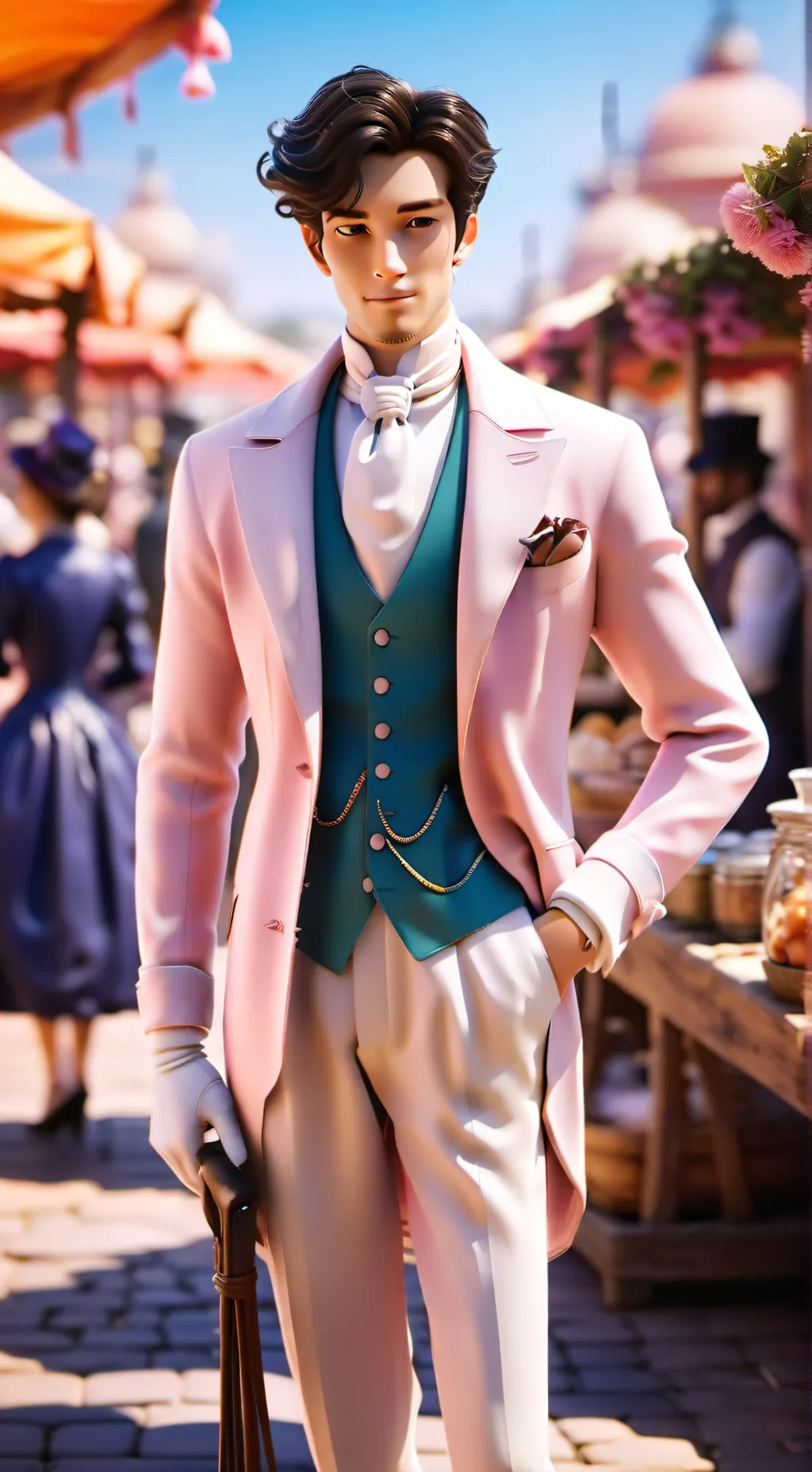 ai character: Dw handler background