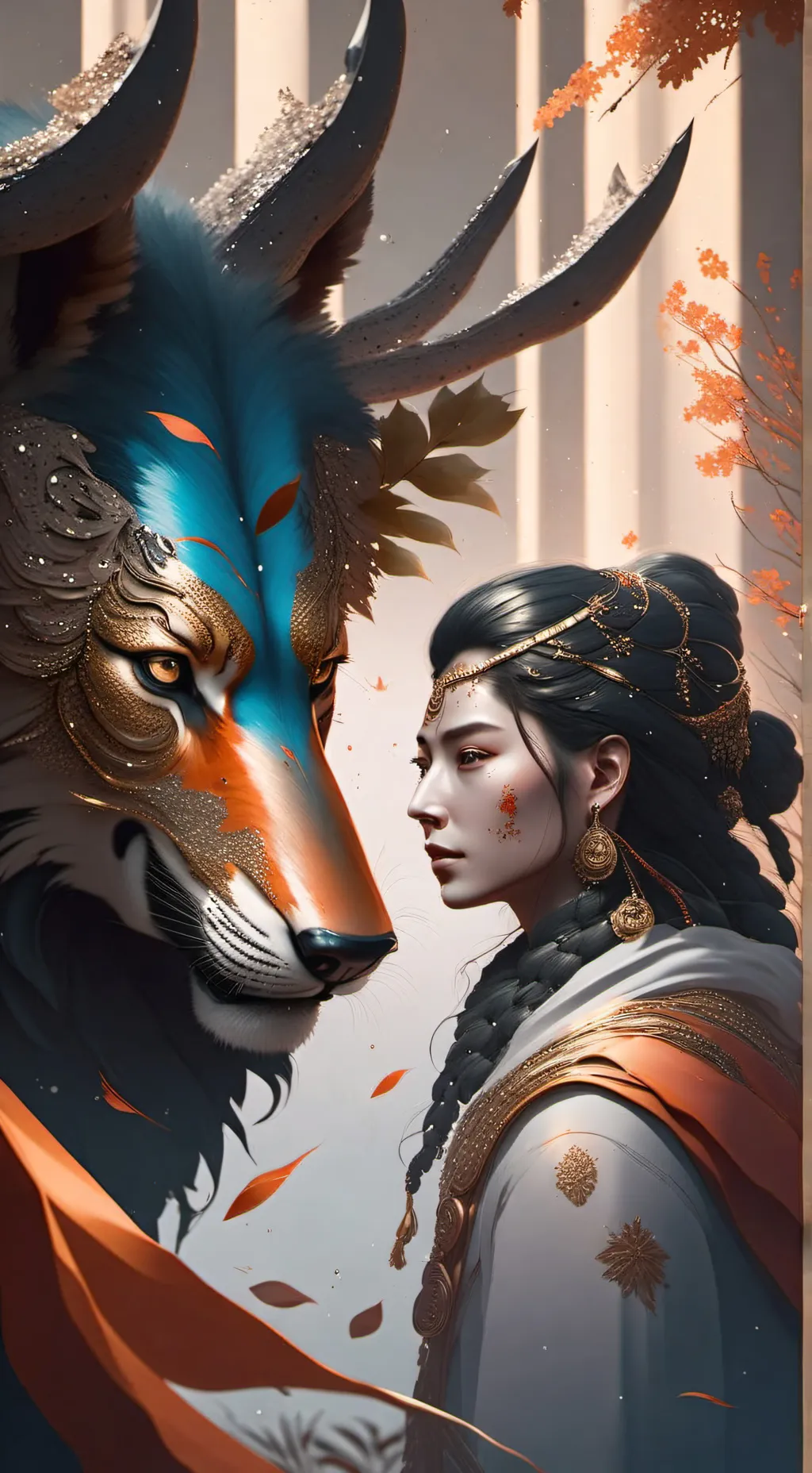 ai character: dragon tamer  background