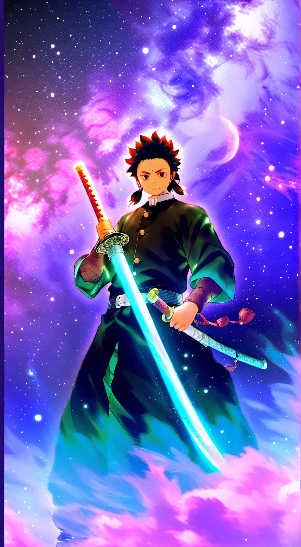 ai character: kny sleepover🩷✨️🫶💅 background