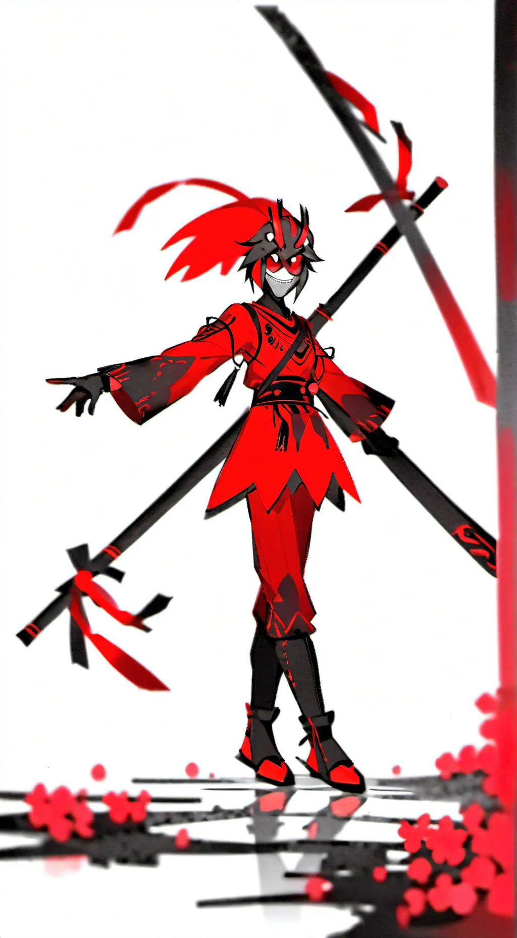 ai character: alastor español background