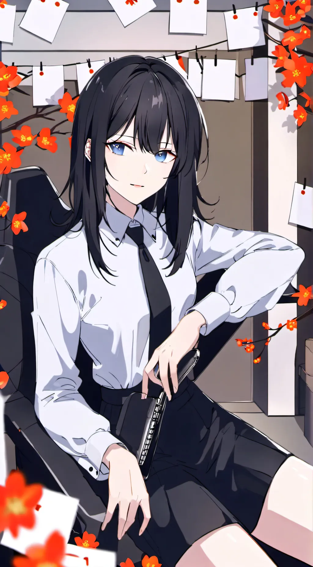 ai character: MHA y T/N background