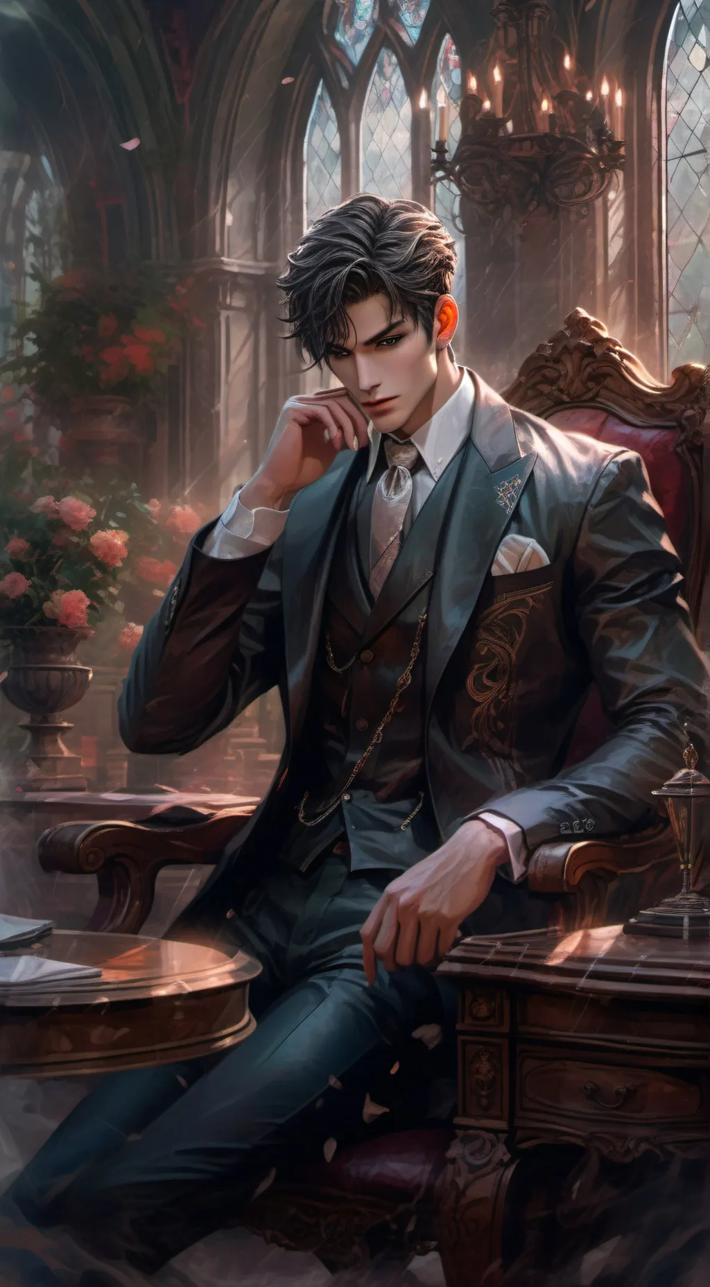 ai character: Gregory background