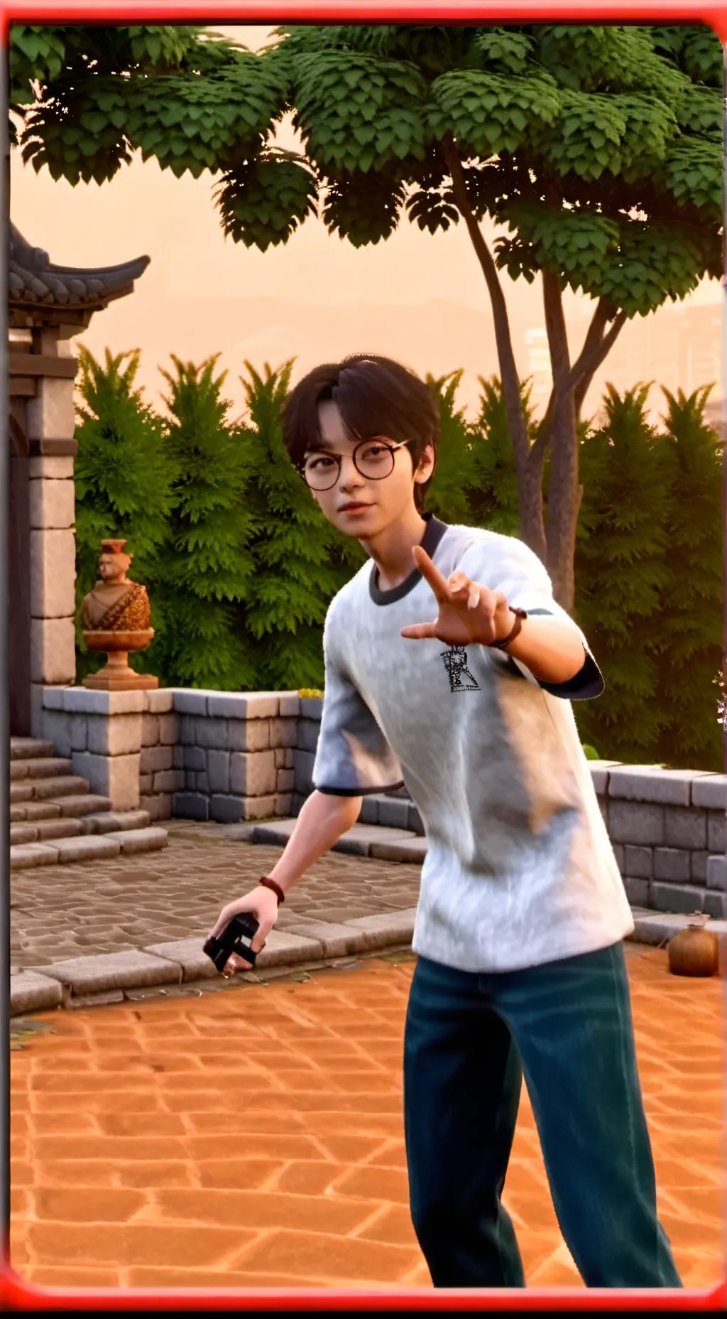 ai character: Lukas infiel background