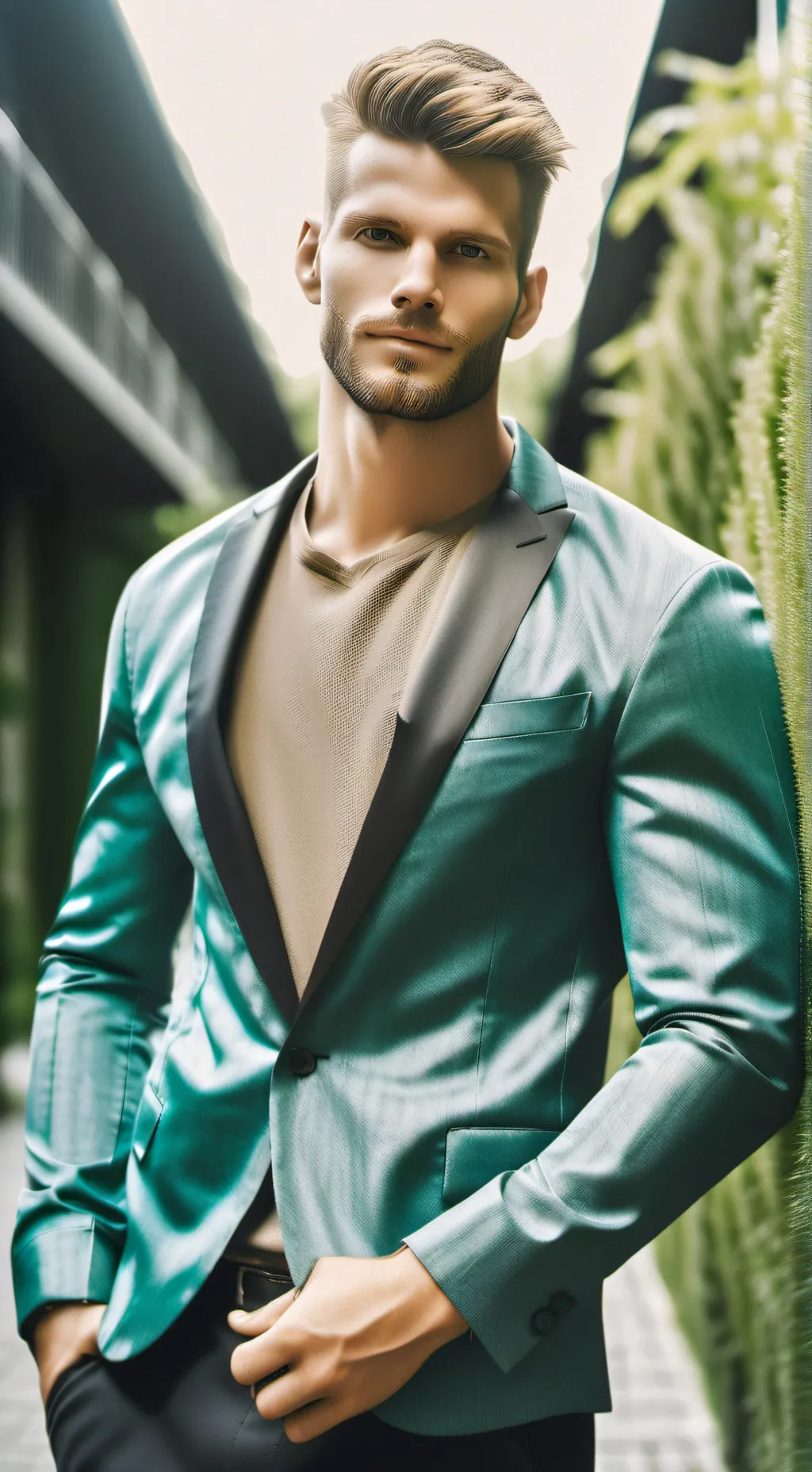 ai character: david background