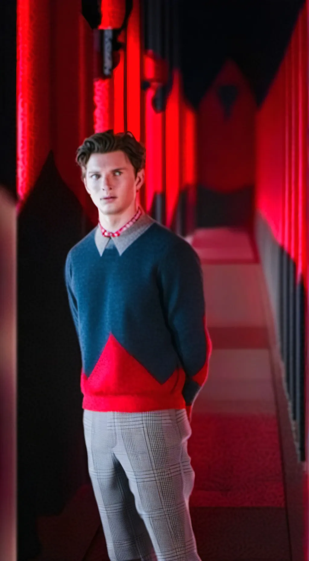 ai character: Peter Parker(tom) background