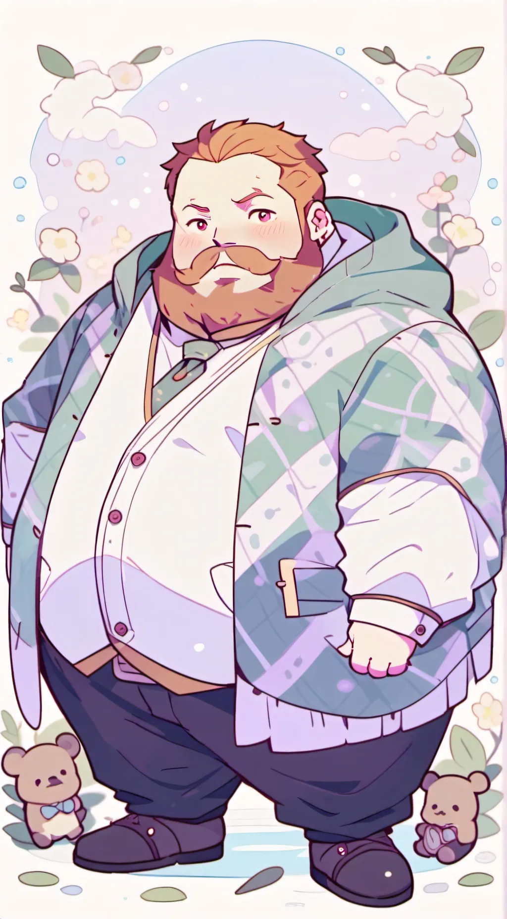 ai character: CASEOH background