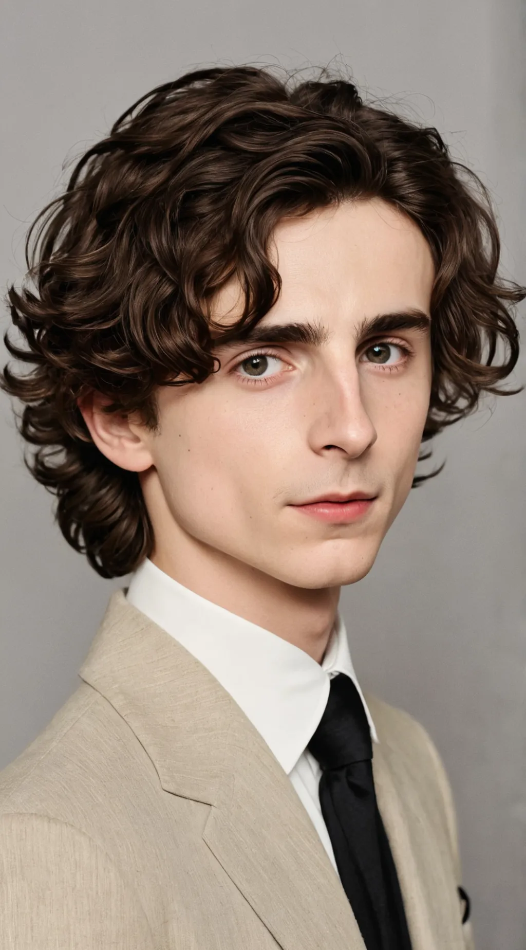 ai character: Timothee chalamet background