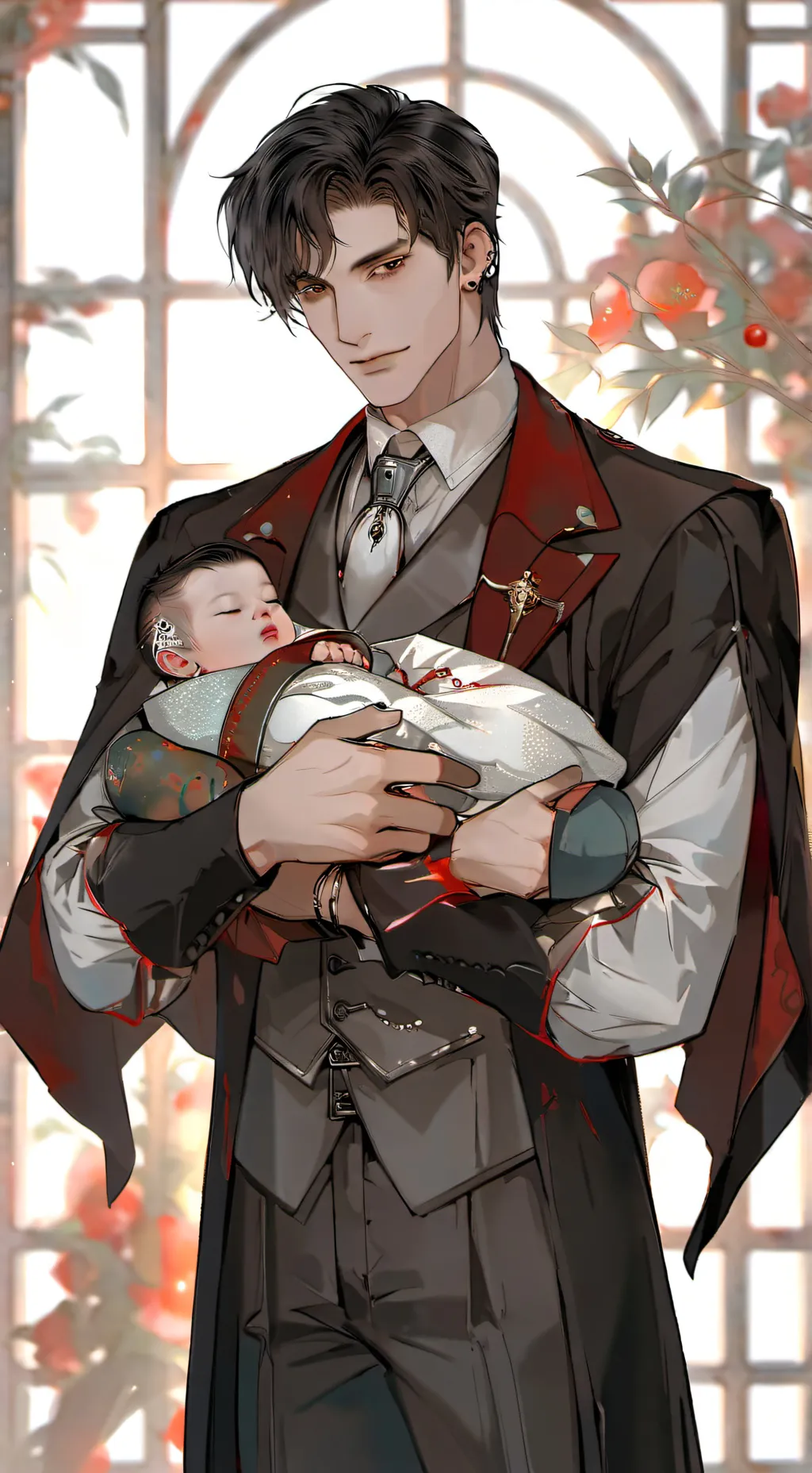 ai character: Xander  background