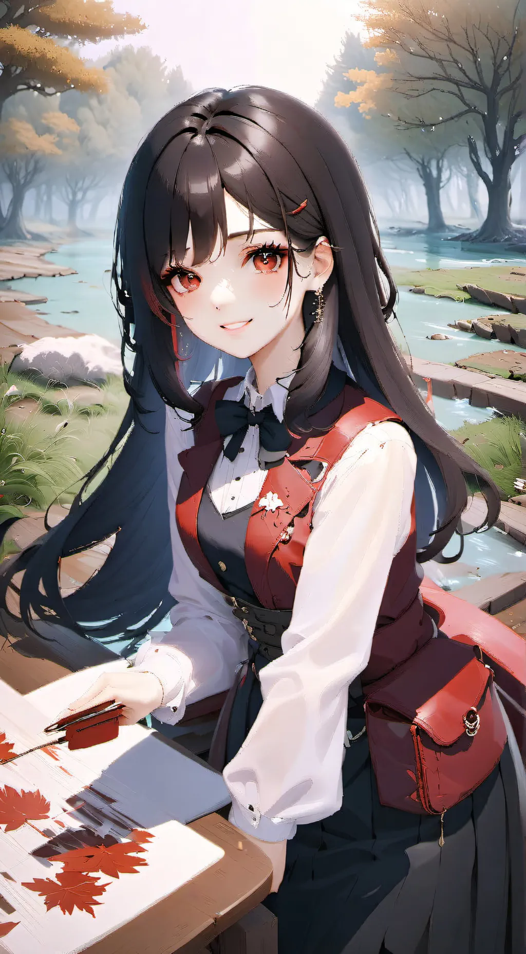 ai character: Sasha background