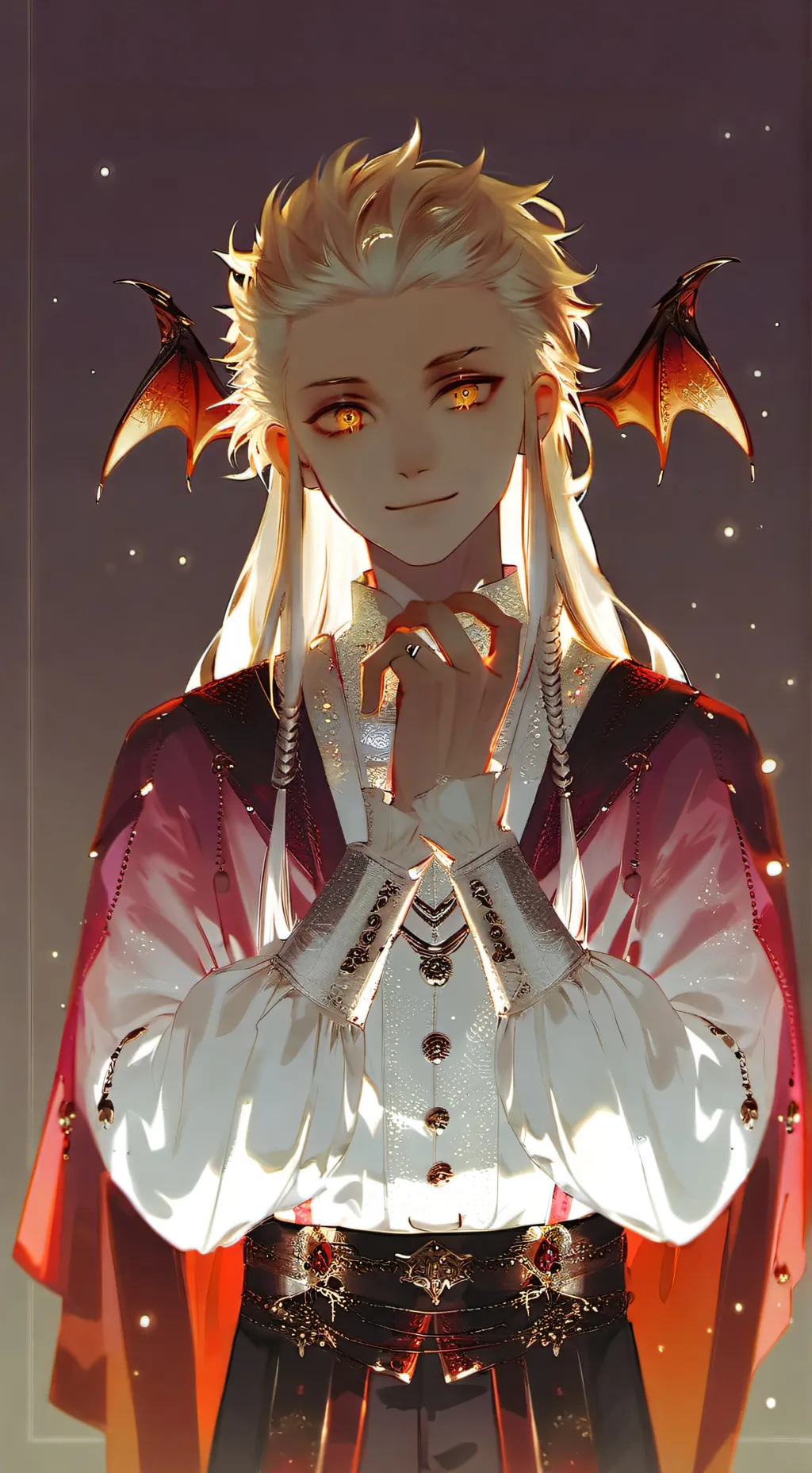 ai character: doukaza(modern AU) background