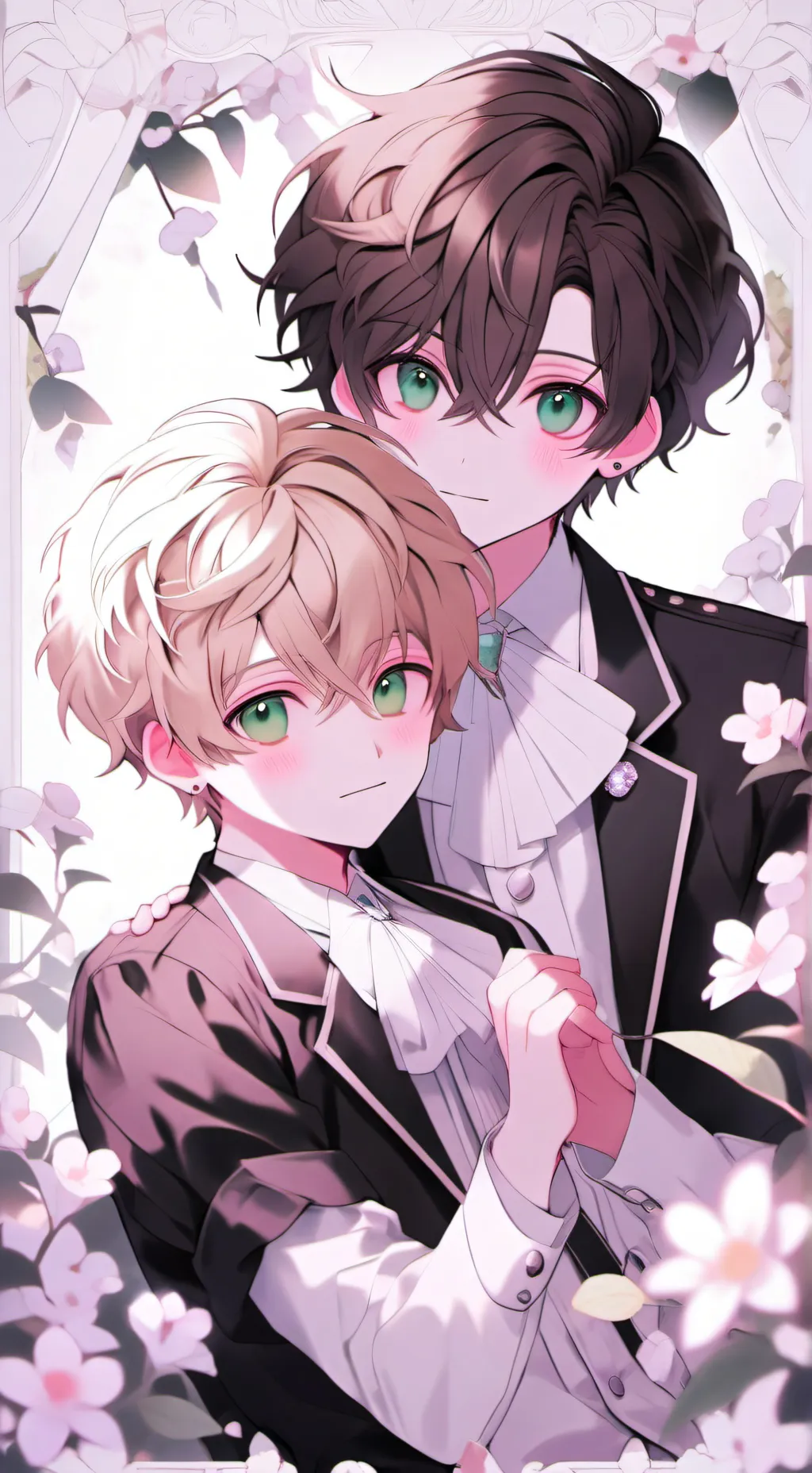 ai character: Michael and August background