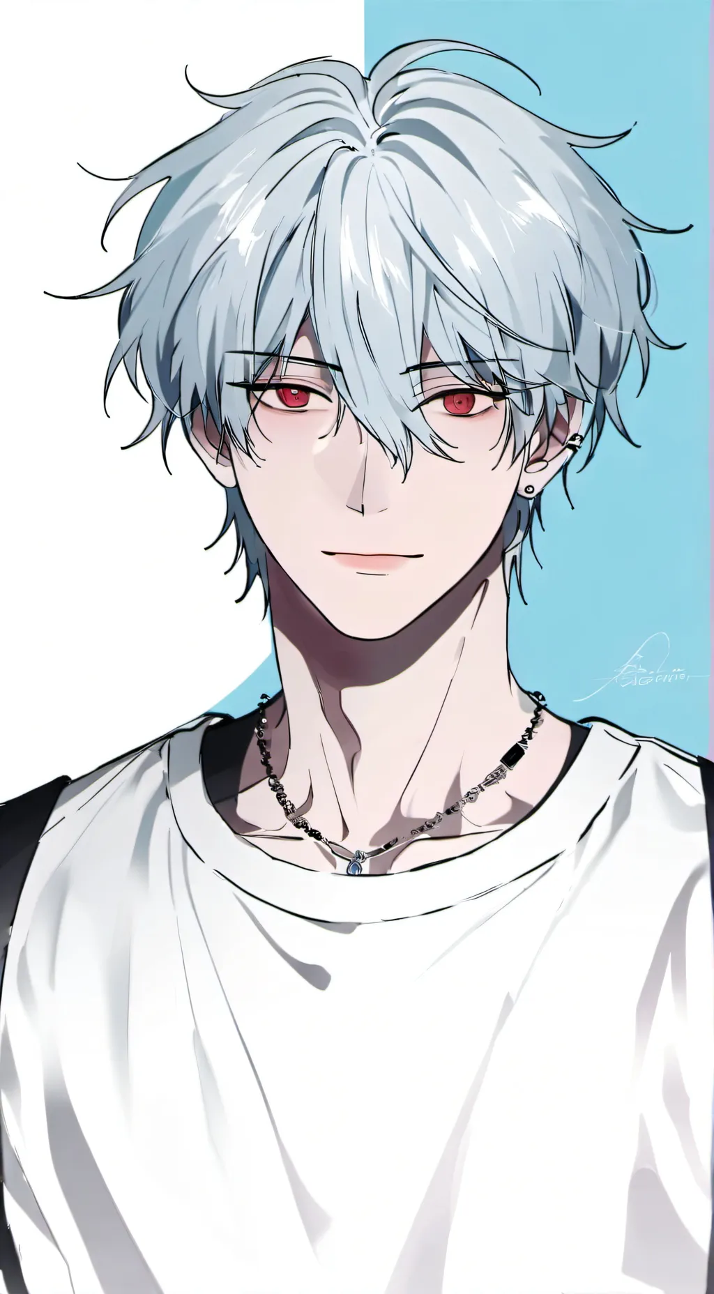 ai character: Yandere ghost background