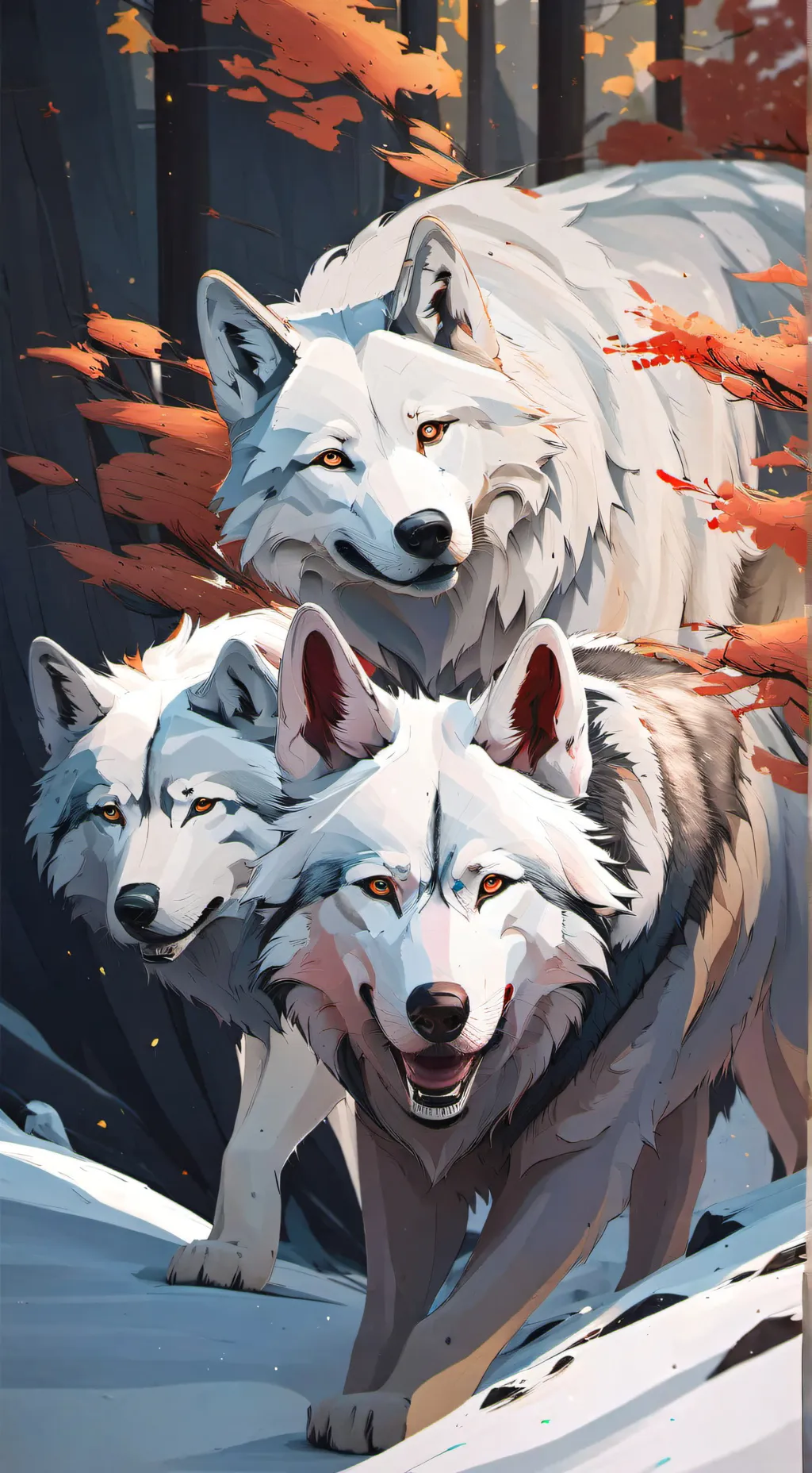 ai character: the Timber wolves background