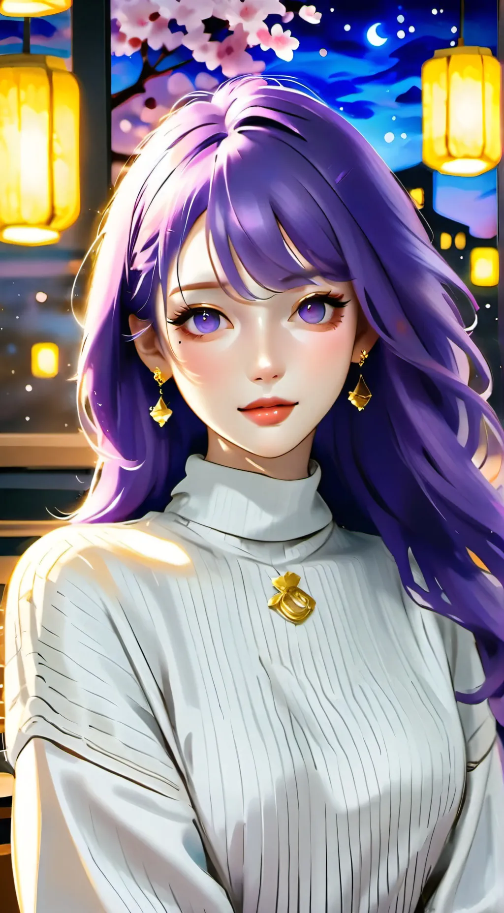ai character: Hana background