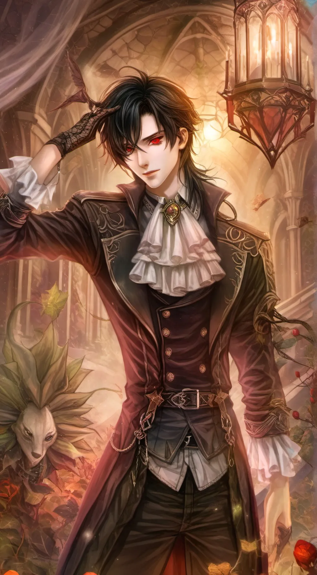 ai character: Levi vuck background