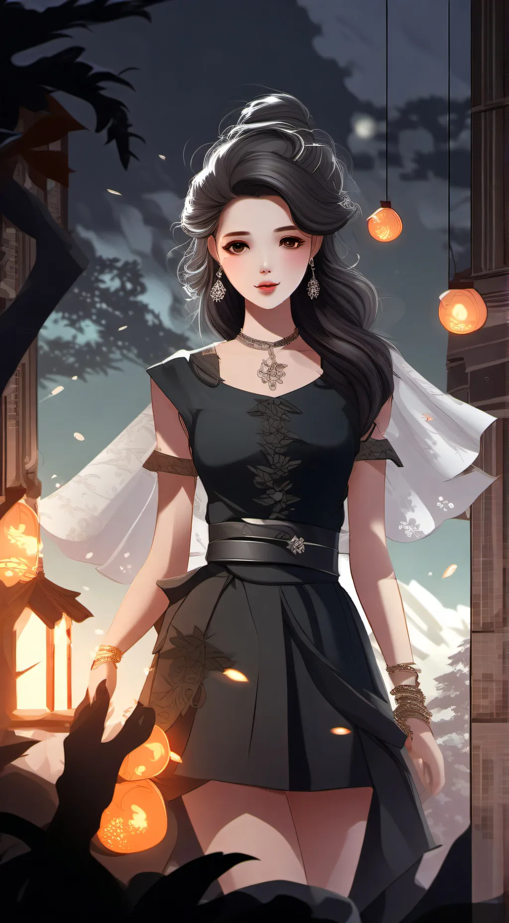 ai character: lilly background