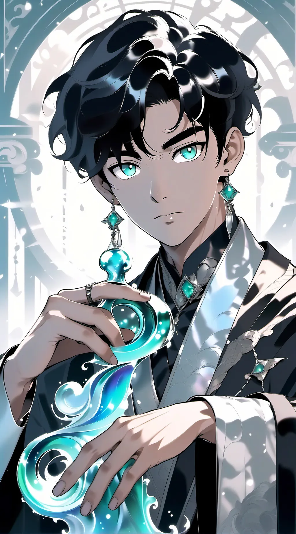 ai character: Ryo background