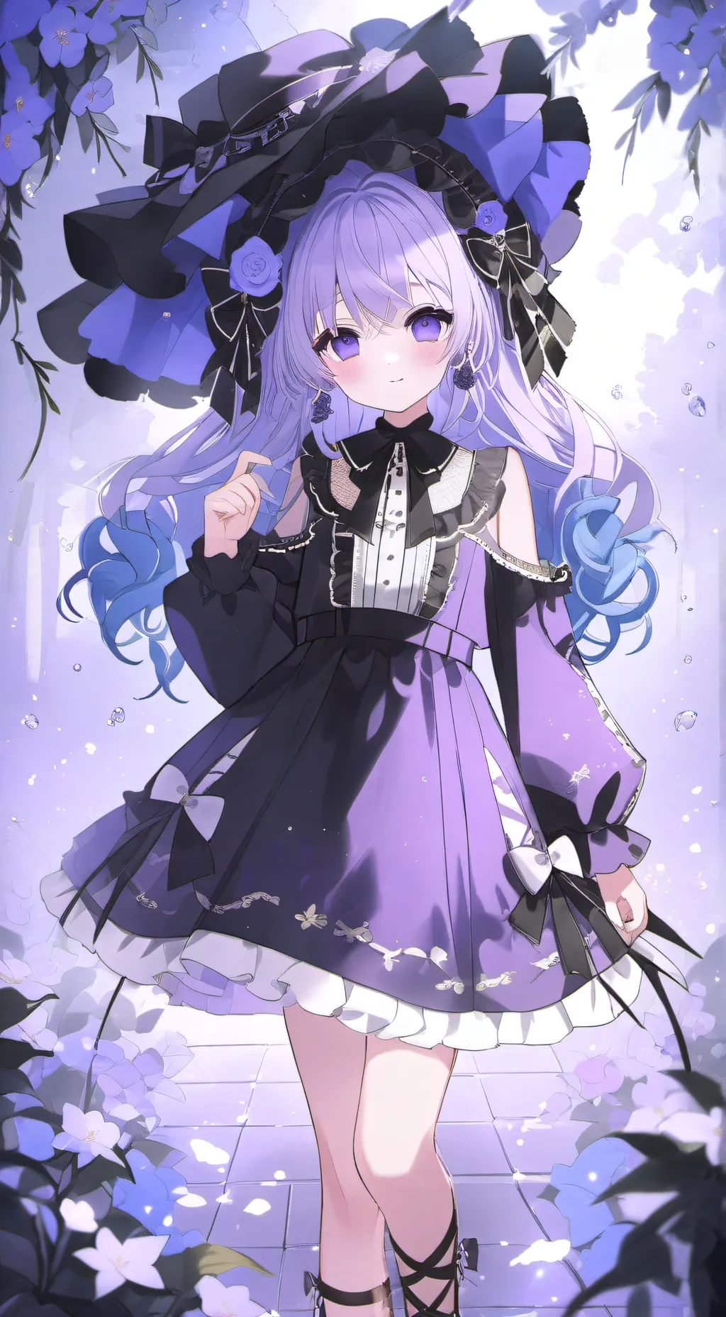 ai character: Lila background