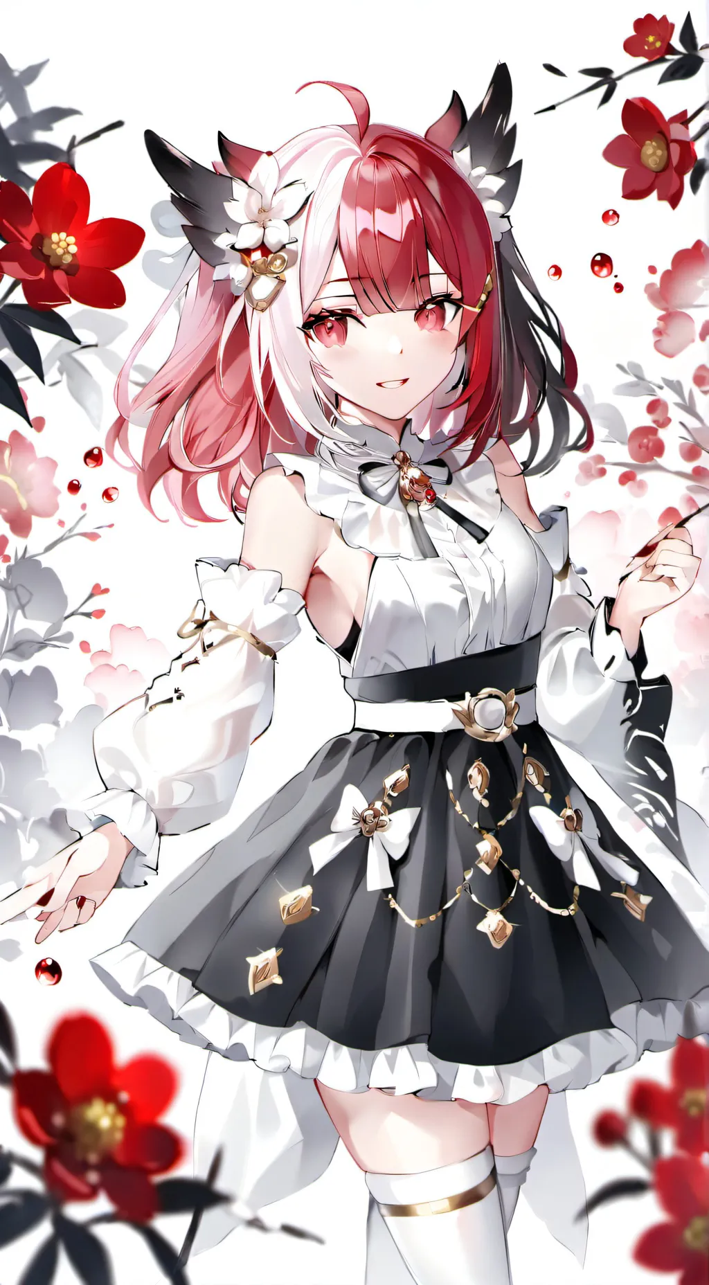 ai character: todoroki's sister  background