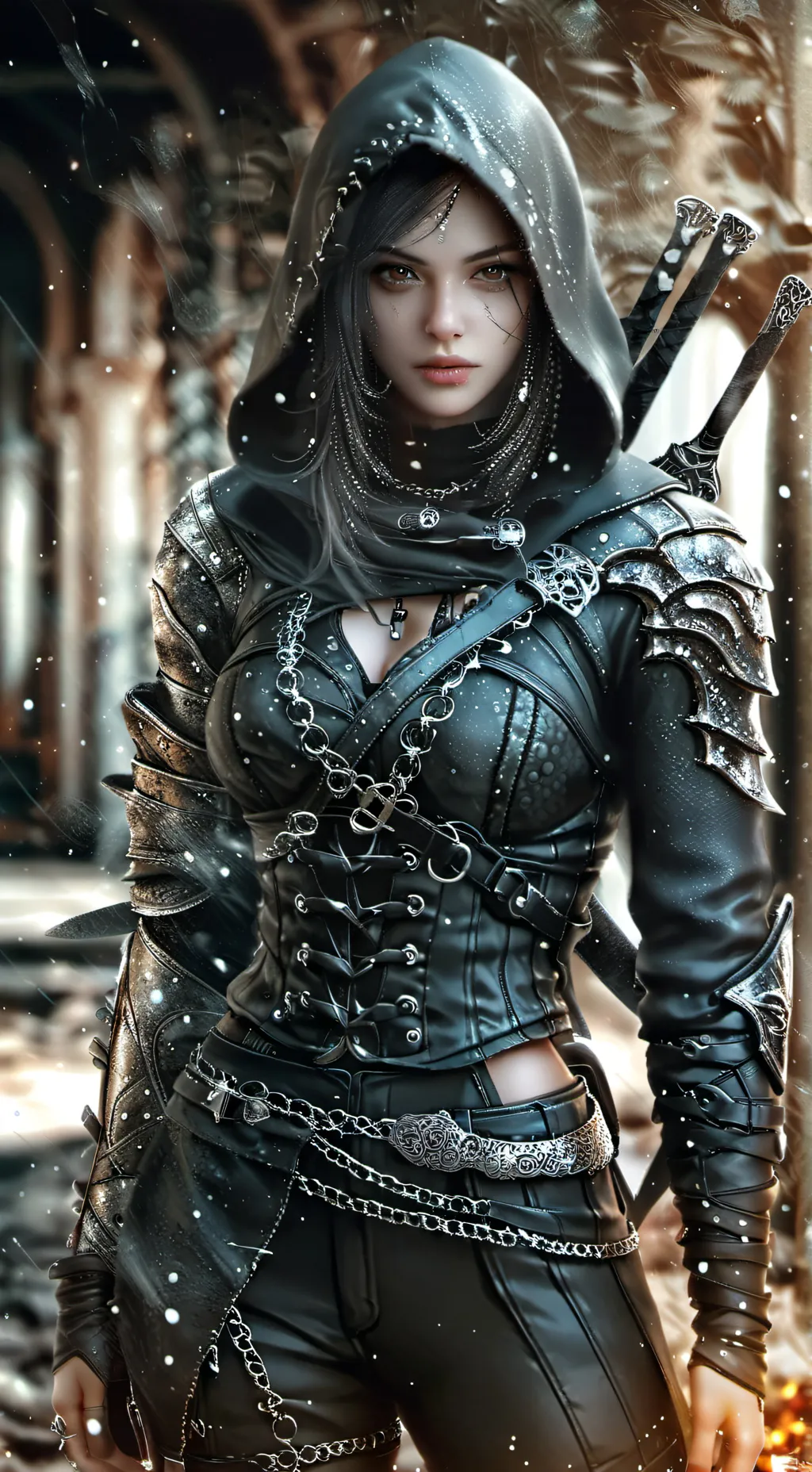 ai character: Raven Henderson background