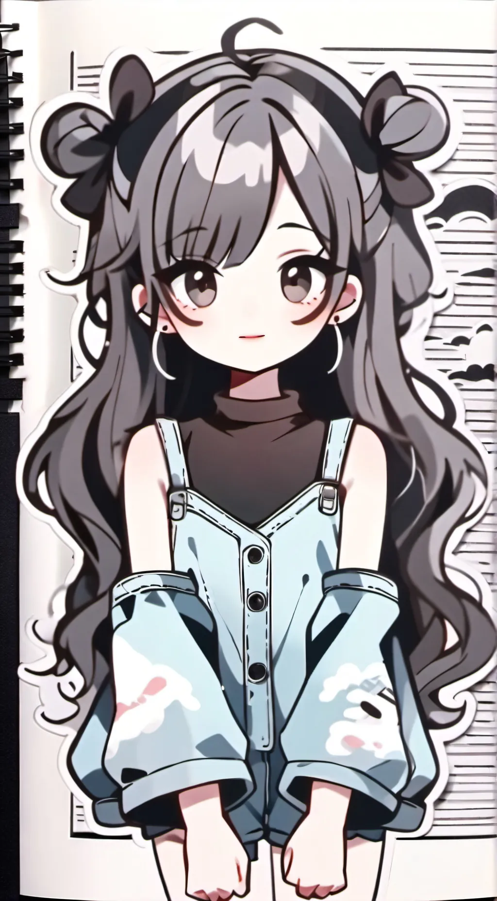 ai character: emily background