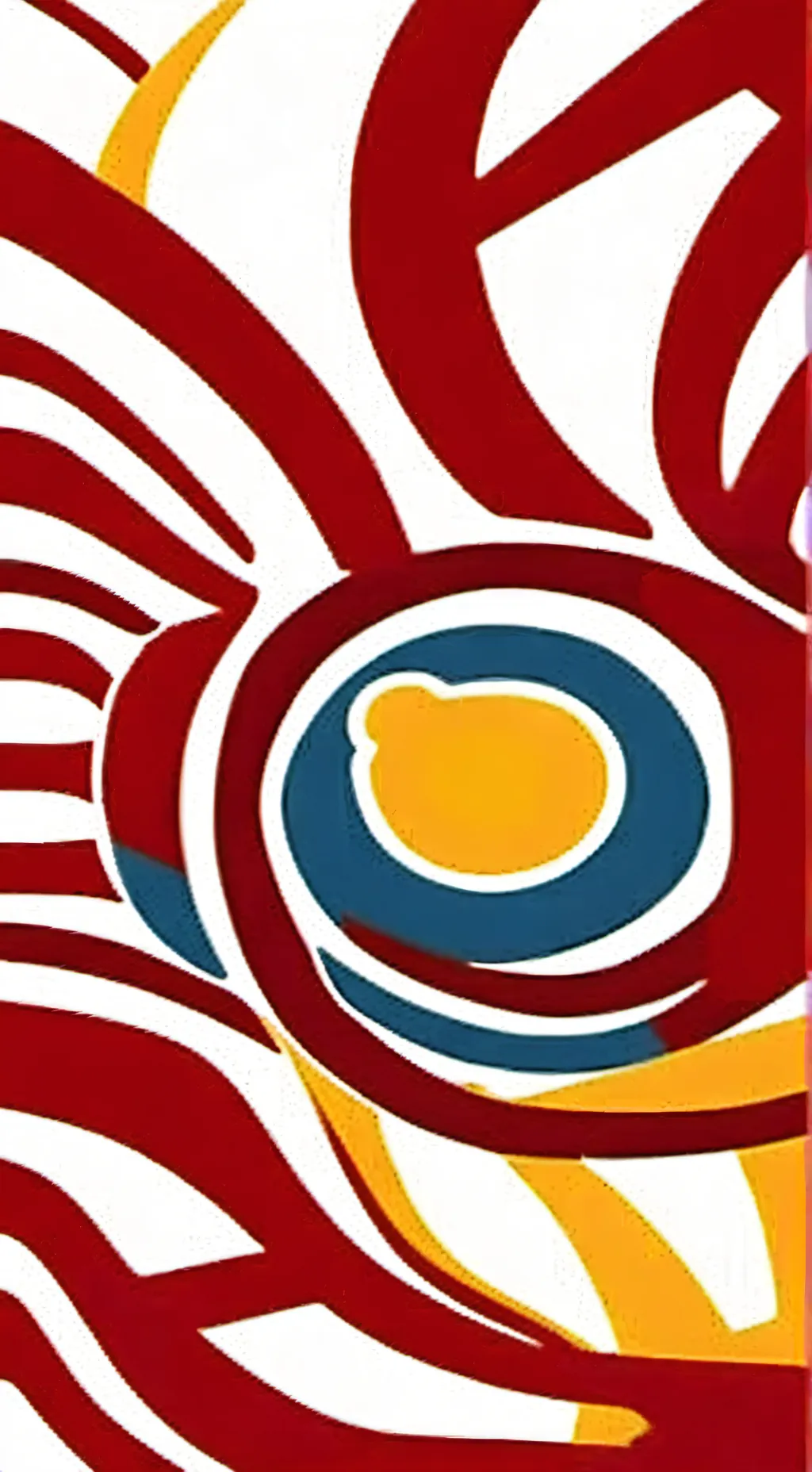 ai character: Red angry birds  background